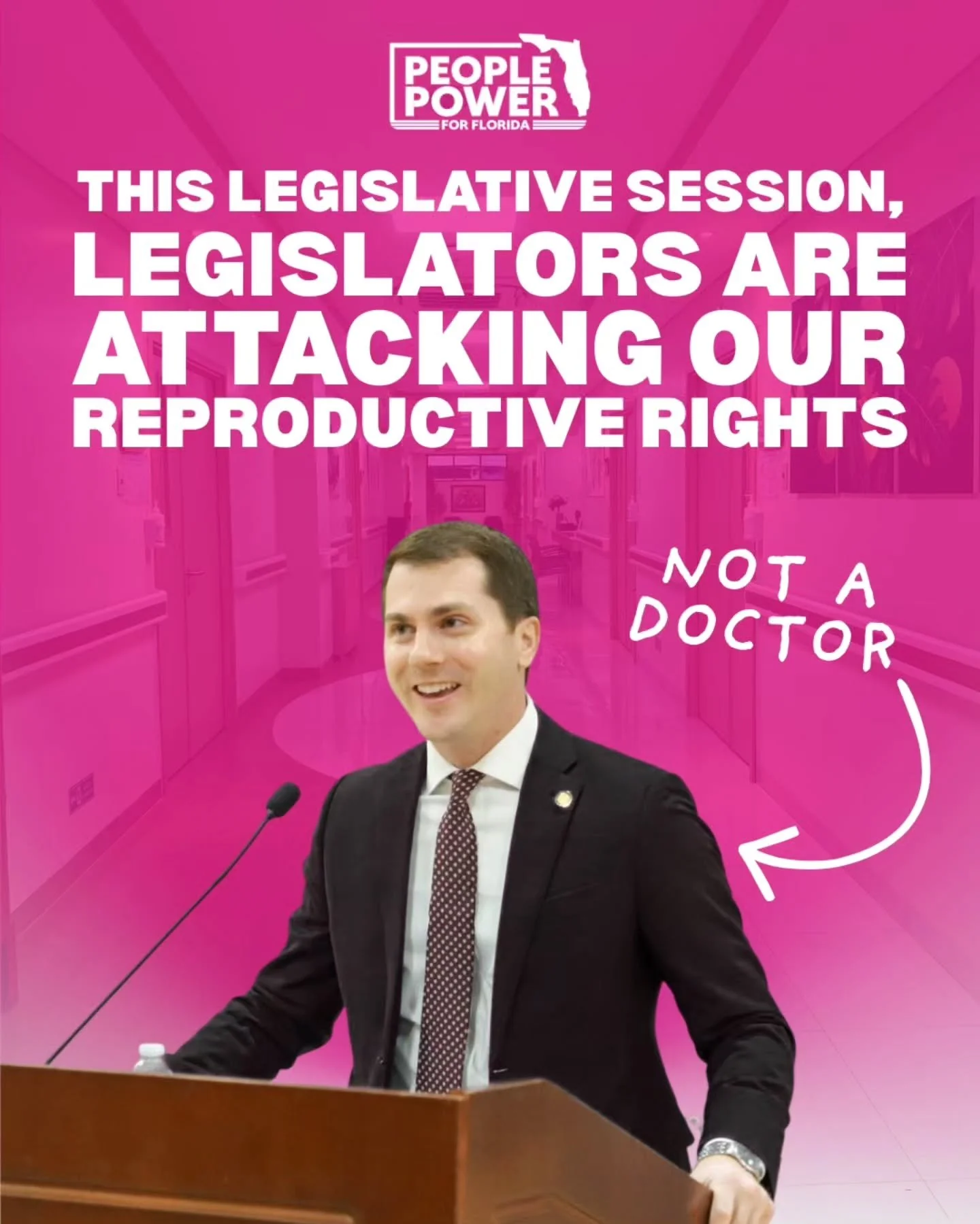 Florida Legislators are once more targeting and restricting OUR REPRODUCTIVE RIGHTS this session, and you need to know about it ♀️

Right now, we are tracking five bills that would restrict or change the legal landscape around reproductive rights in 