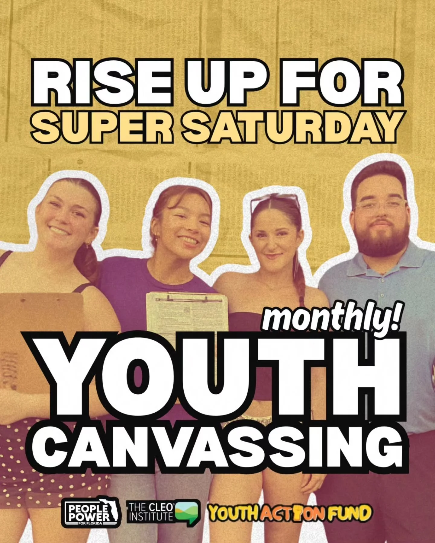 FLORIDA: WE'RE COMING TO YOUR CAMPUSES‼️

We are starting EARLY in 2026 knocking on student doors at FSU, UCF, and USF, and making our case for why NOW is the time for students to rise up.

🗓 This Saturday, February 28th, 11AM-1PM
📍FSU and UCF
🔗 i