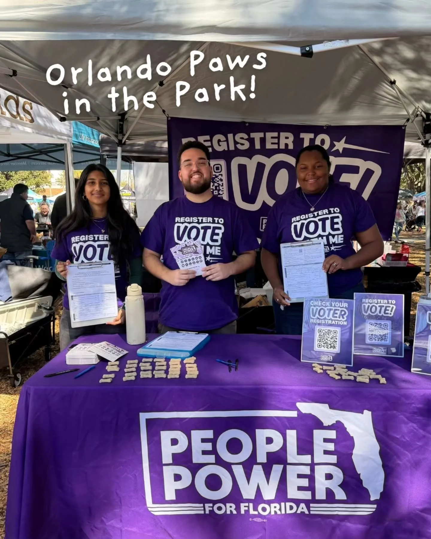 Our volunteers have been BUSY these last few weeks attending events all across Florida! ✨️

Here are some photos from some of the awesome events we've been at recently!

✨️We're all across the state registering voters weekly! Volunteer with us or sto