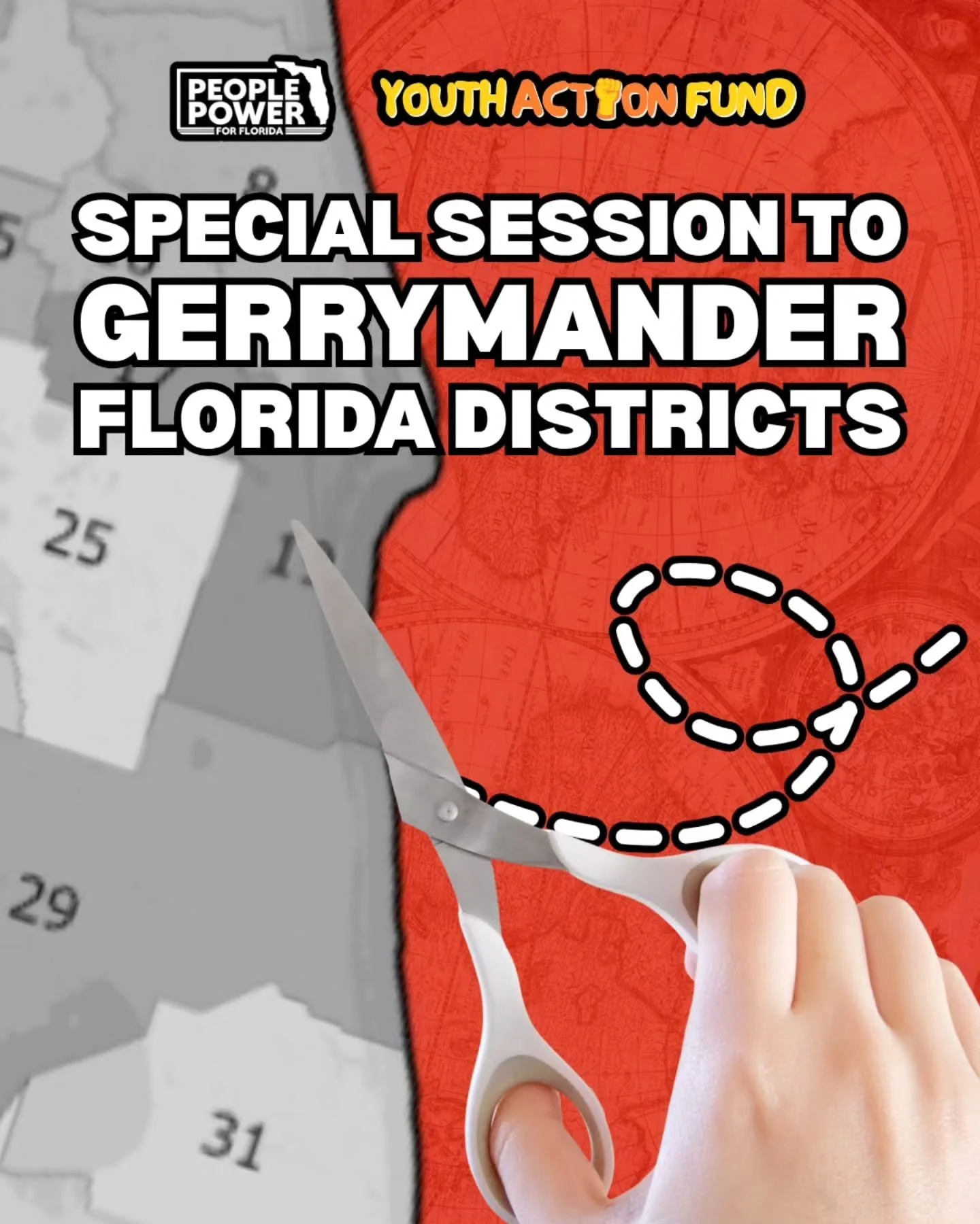 🚨DeSantis called a special session to GERRYMANDER FLORIDA‼️

Back in January, DeSantis announced that there would be a Special Session beginning on April 20th for the Florida Legislature to focus solely on a mid-decade redistricting of Florida&rsquo