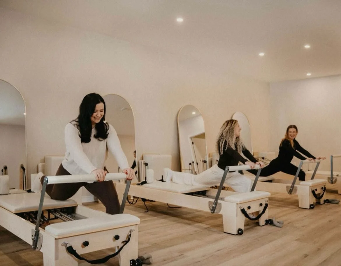 Get to know our classes&hellip;

Lengthen

Focus: Flexibility, elongation, mindful release
Vibe: Calm, restorative, expansive
Intensity: Low

A class designed to open, stretch, and release tension throughout the body. Through slow,
deliberate movemen