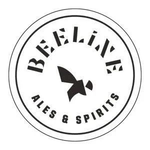 Circular logo with stylized airplane and the text 'BEERLINES ALE & SPIRITS' around the border.