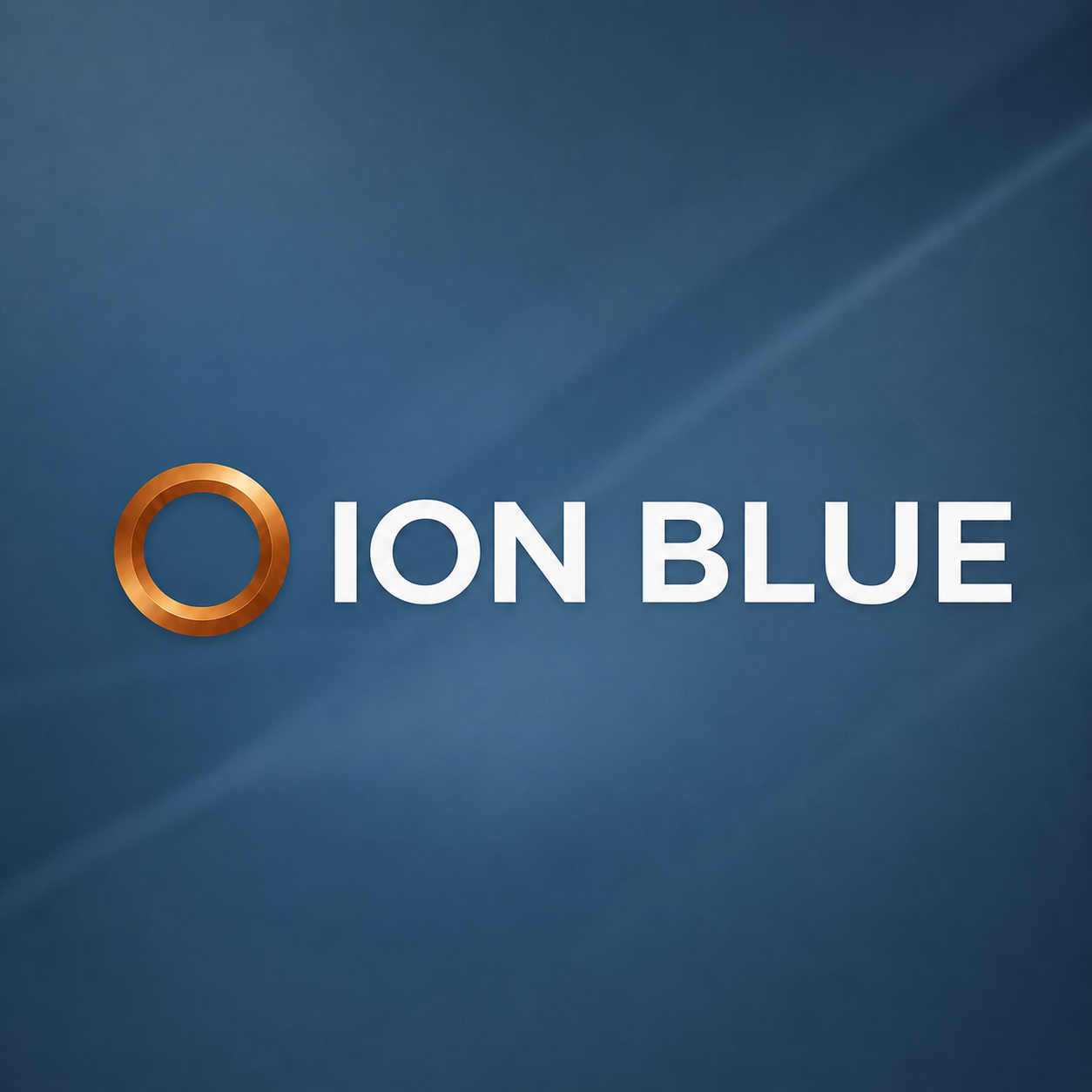 ION BLUE GHK-Cu 0.10% copper peptide serum and box — minimal by choice, precise by design. No blends, no fillers, real disclosed concentrations.