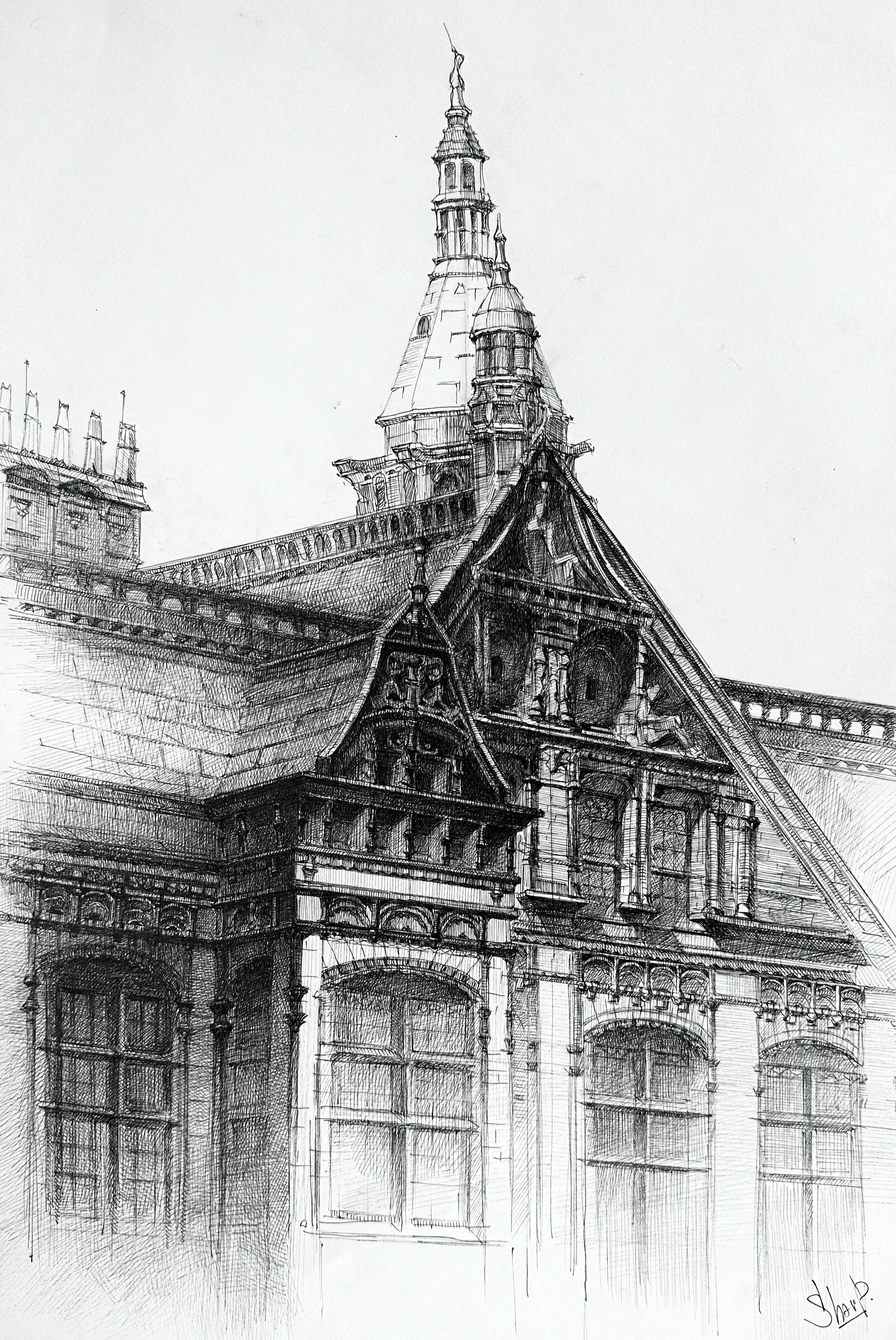 Magistrates Court, Birmingham
2023
Ink on paper
Original available · Prints available