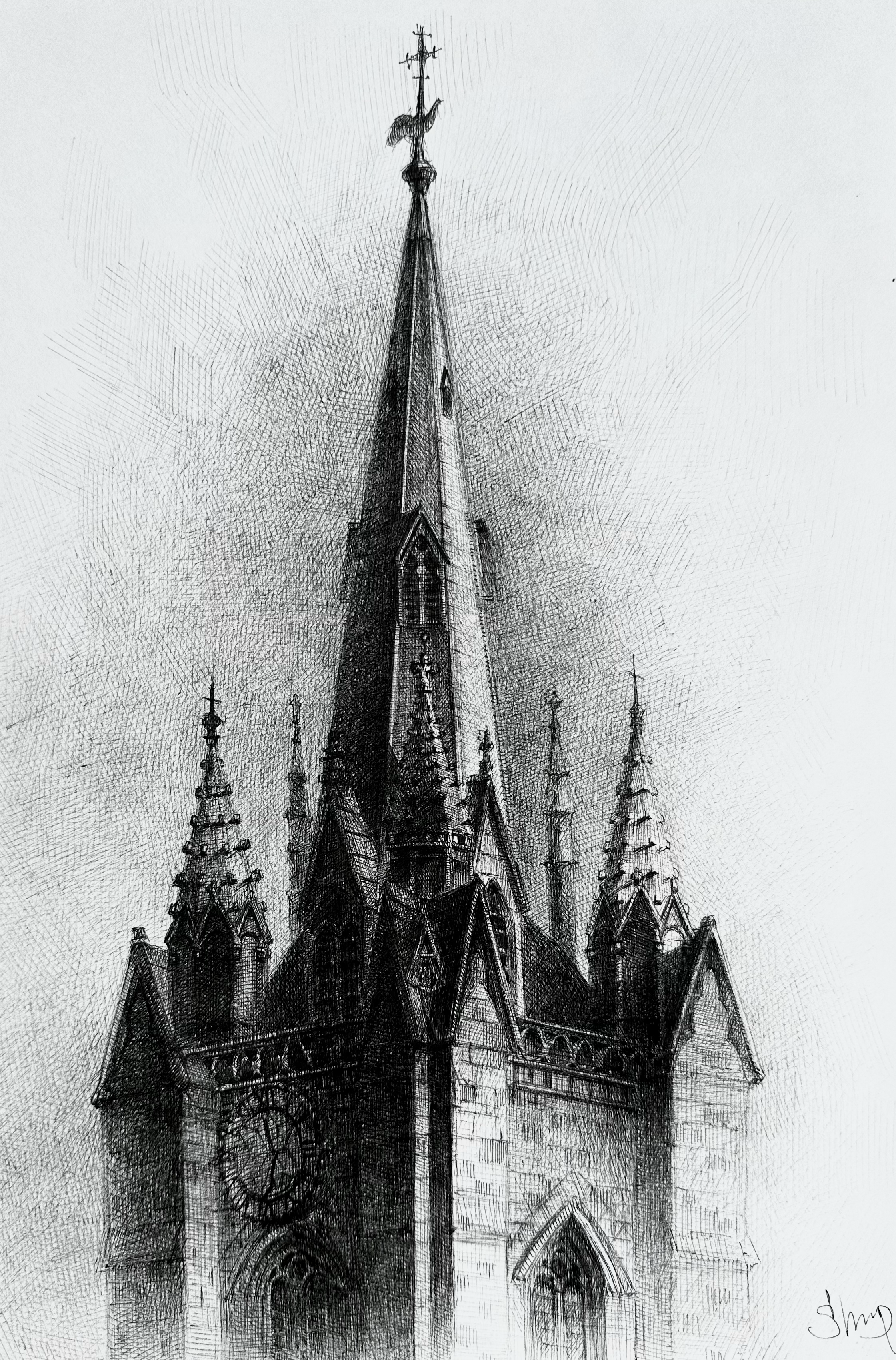 St. Martin`s, Birmingham
2023
Ink on paper
Original available · Prints available