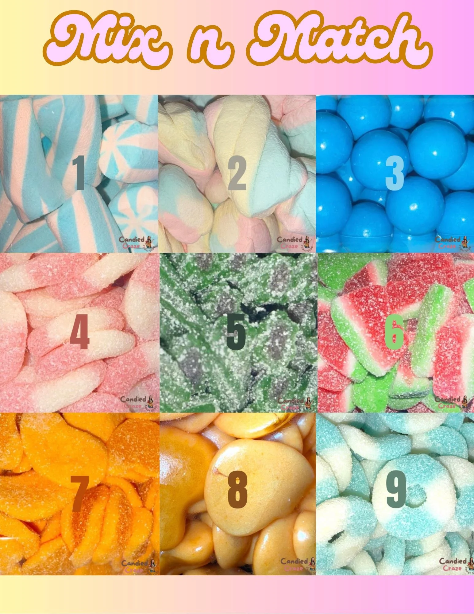 Mix & Match Candy Craze Bag – Sweet, Sour, Spicy Treats