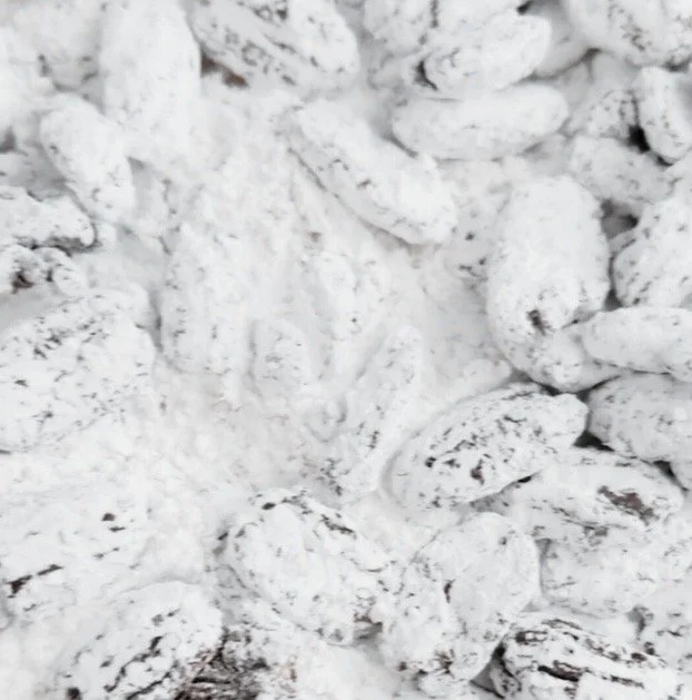 1 lb Sweet Powdered Crunchy Candied Pecans, Homemade Snack