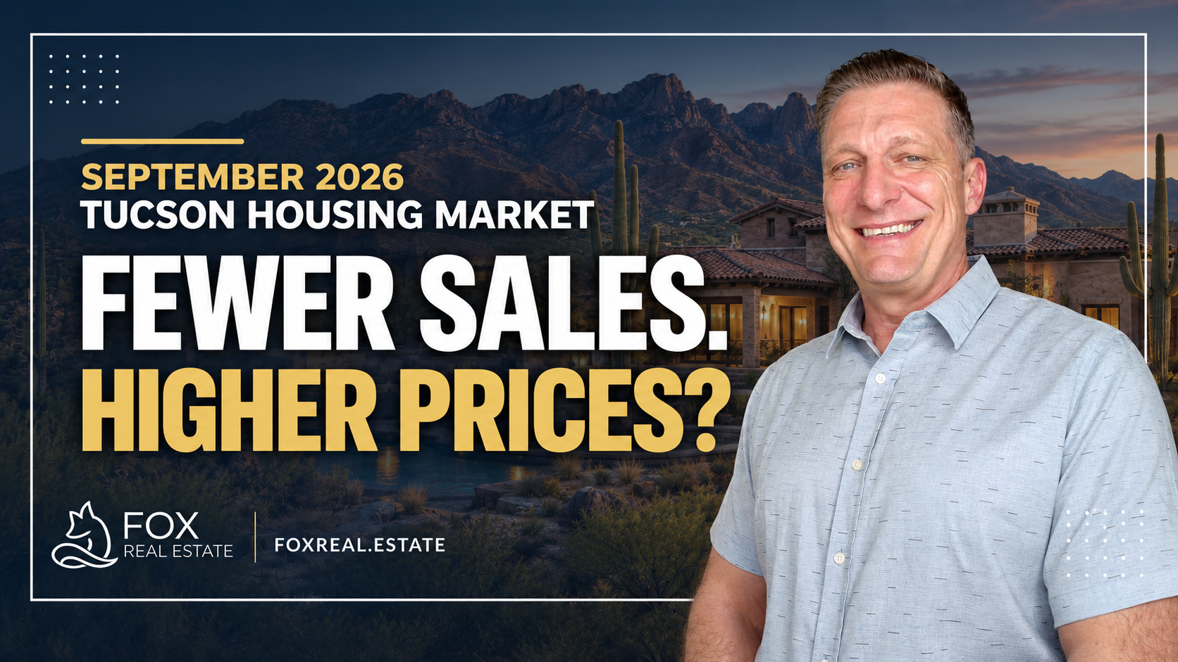 Tucson Real Estate September 2026: Fewer Sales, More Room to Negotiate
