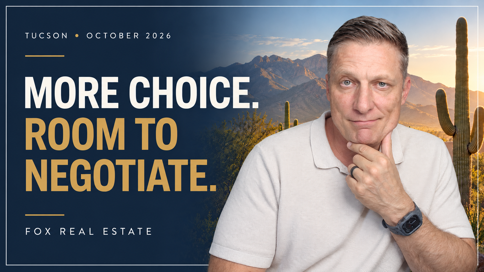 Tucson Real Estate October 2026: More Choice, More Room to Negotiate