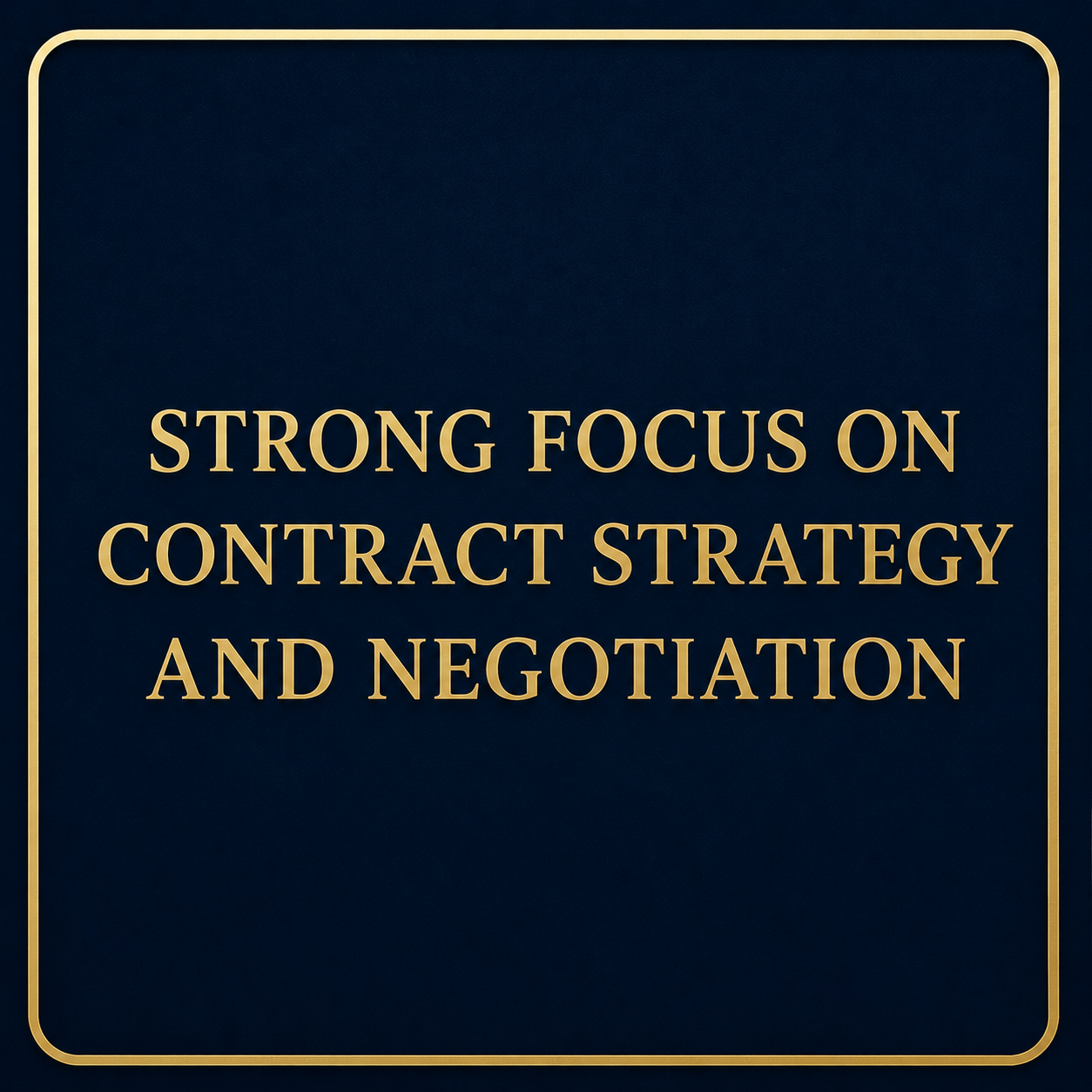 contract negotiation