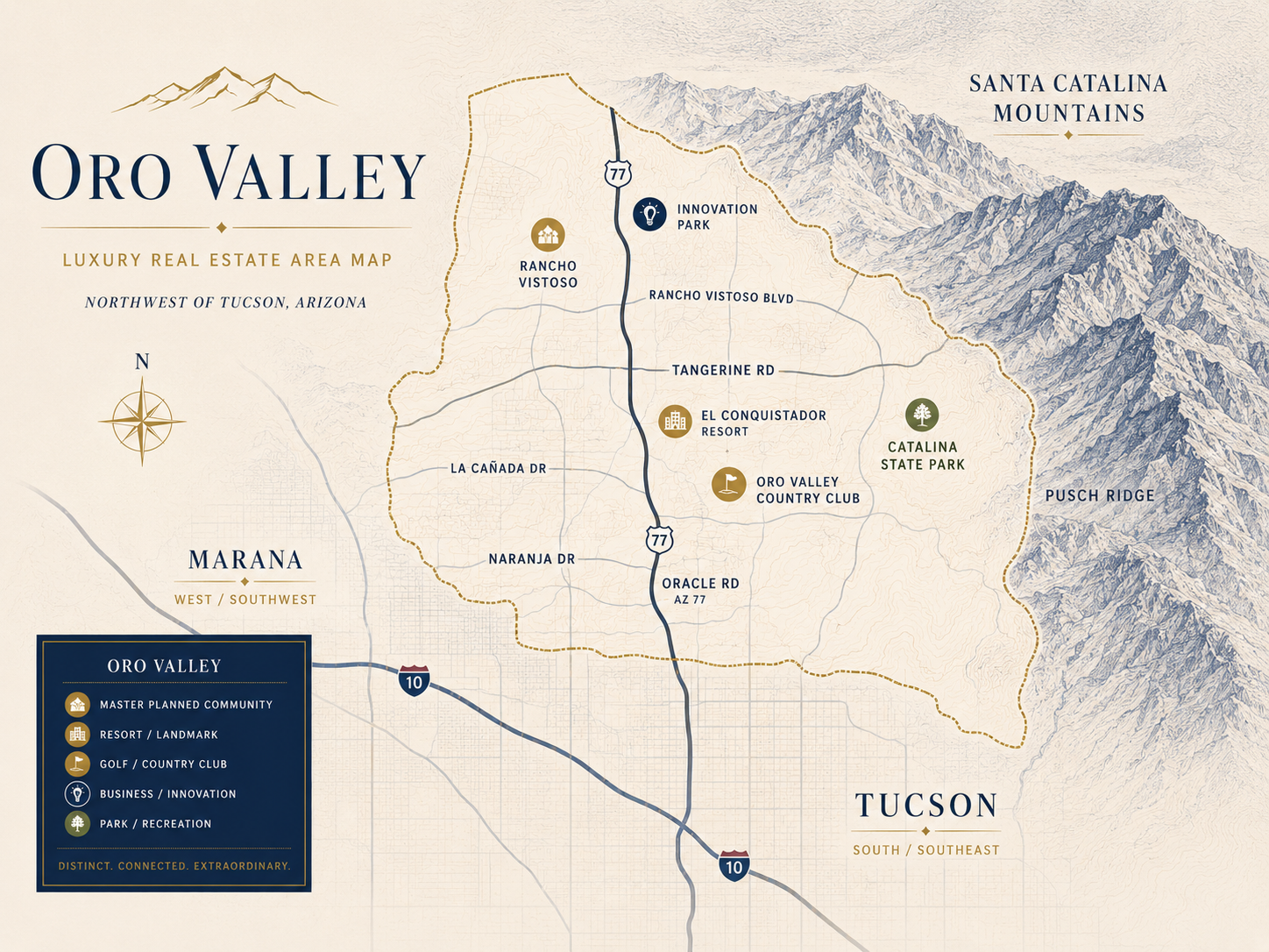 Oro Valley Map