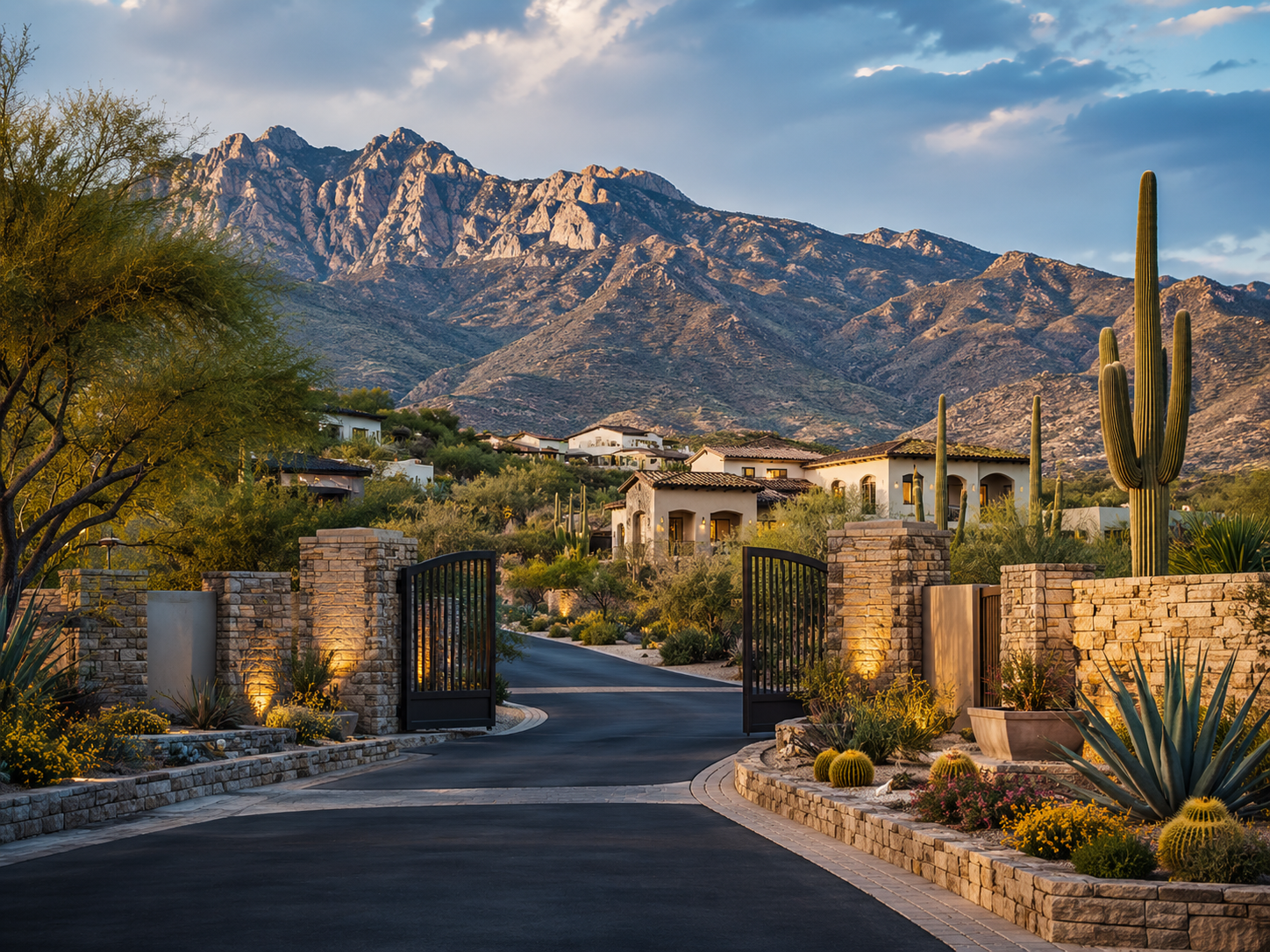 catalina foothills gated community home