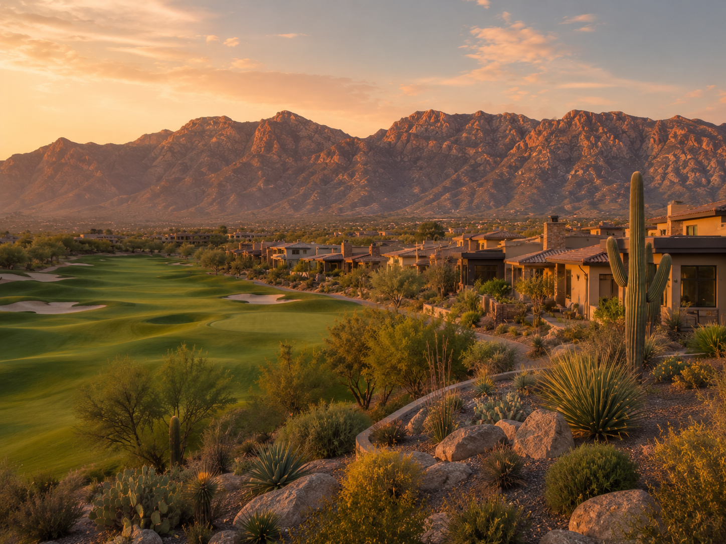 oro valley golf course homes