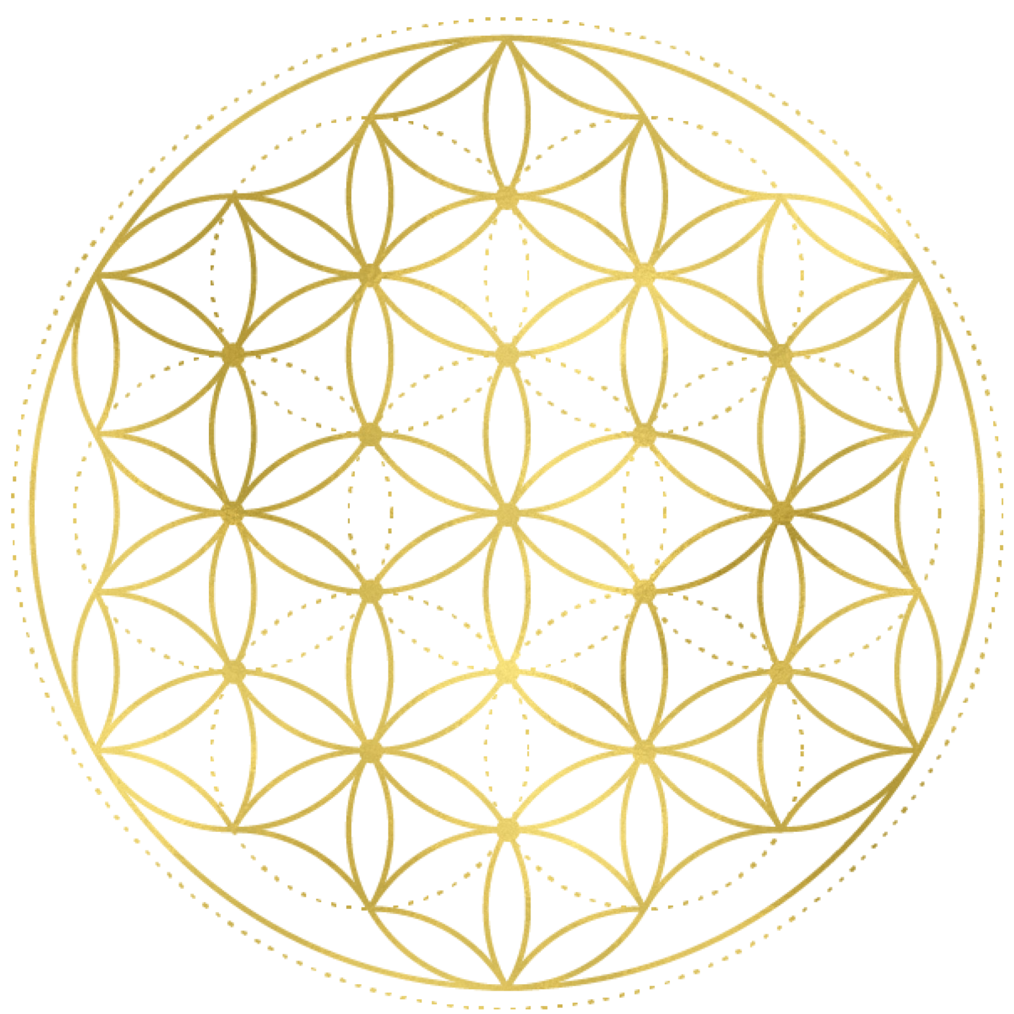 A decorative gold-colored spherical ornament with intricate floral patterns and cut-out details.