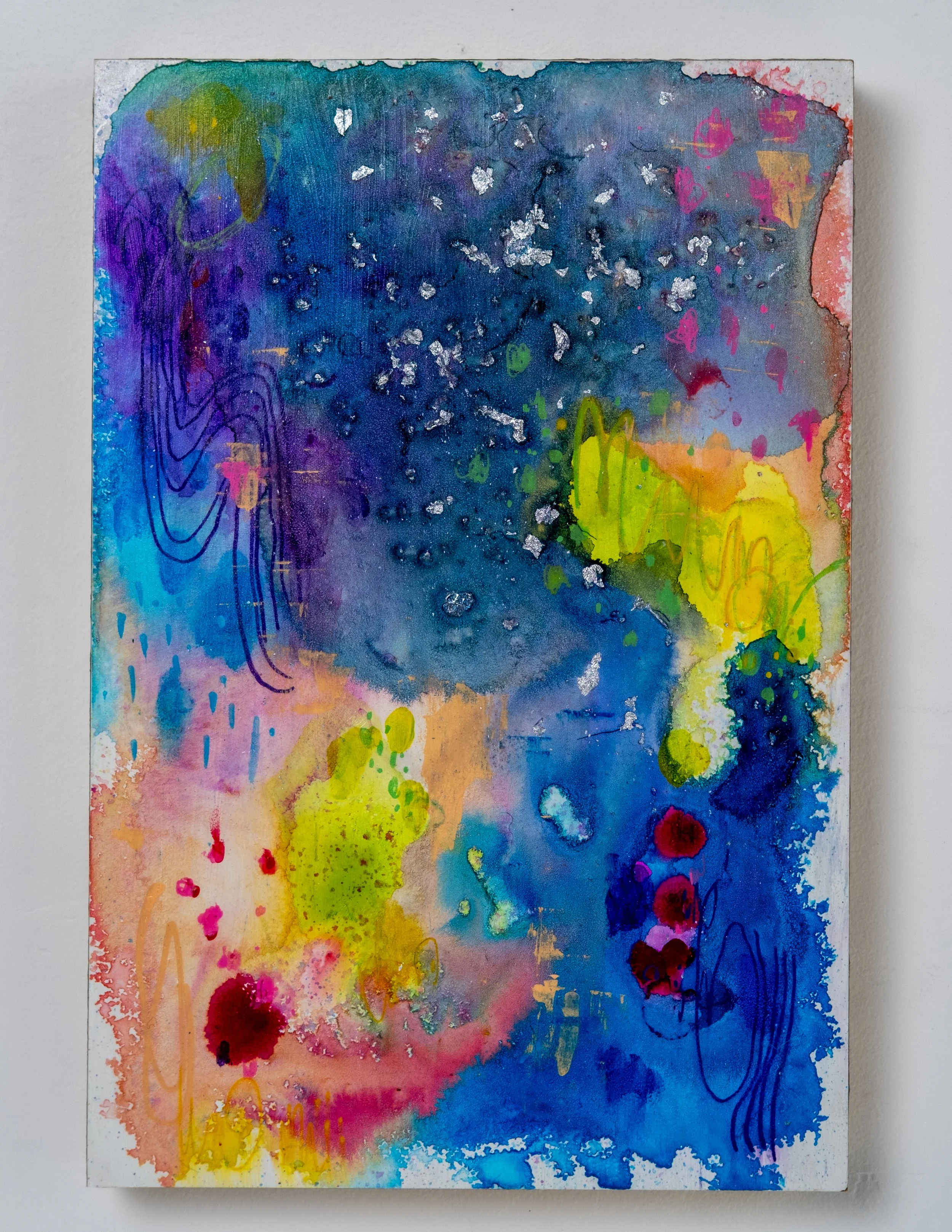 "Inspiration Flow" • Mixed Media 11"x14"