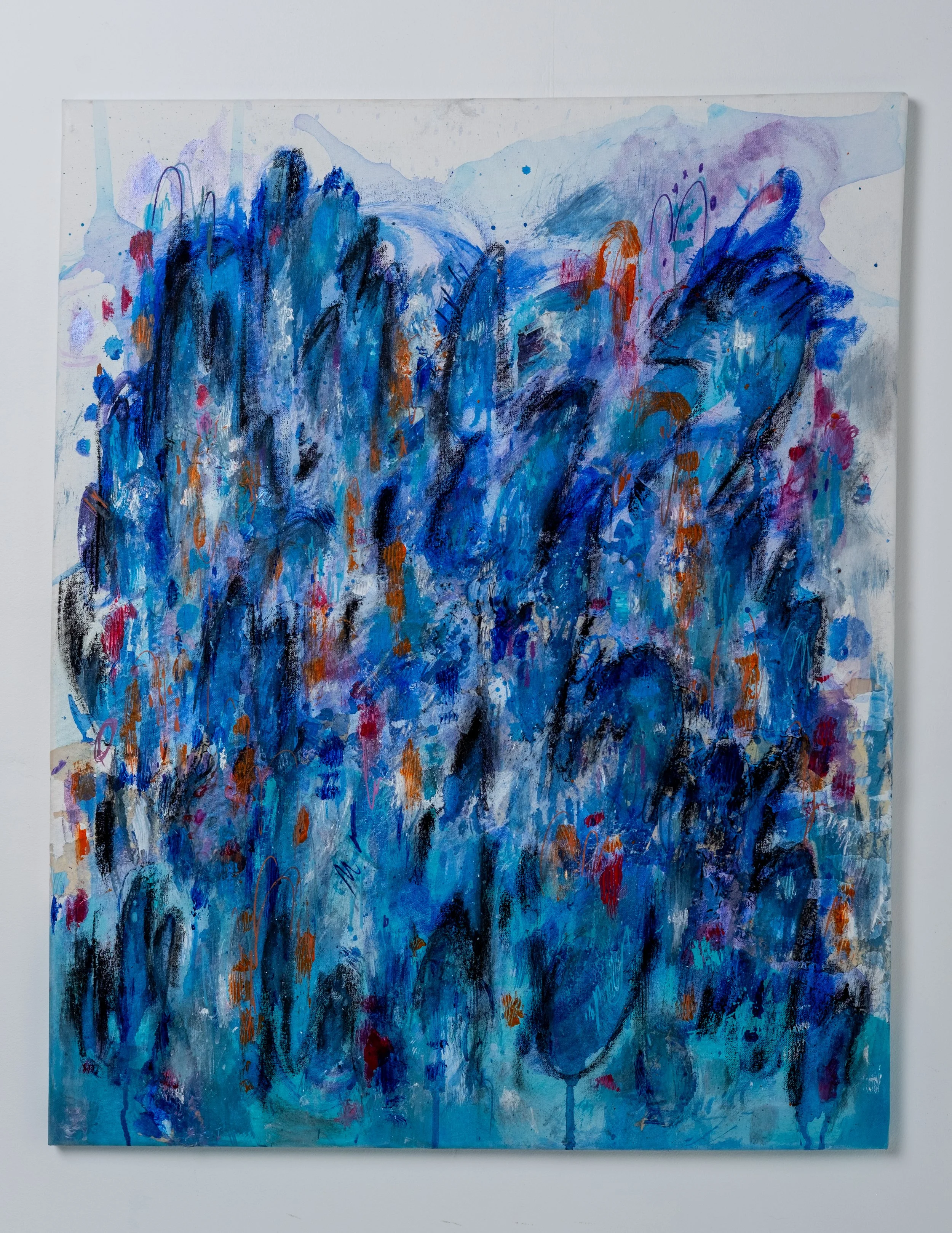 "Ingrained Intuition" • Mixed Media 24"x30"