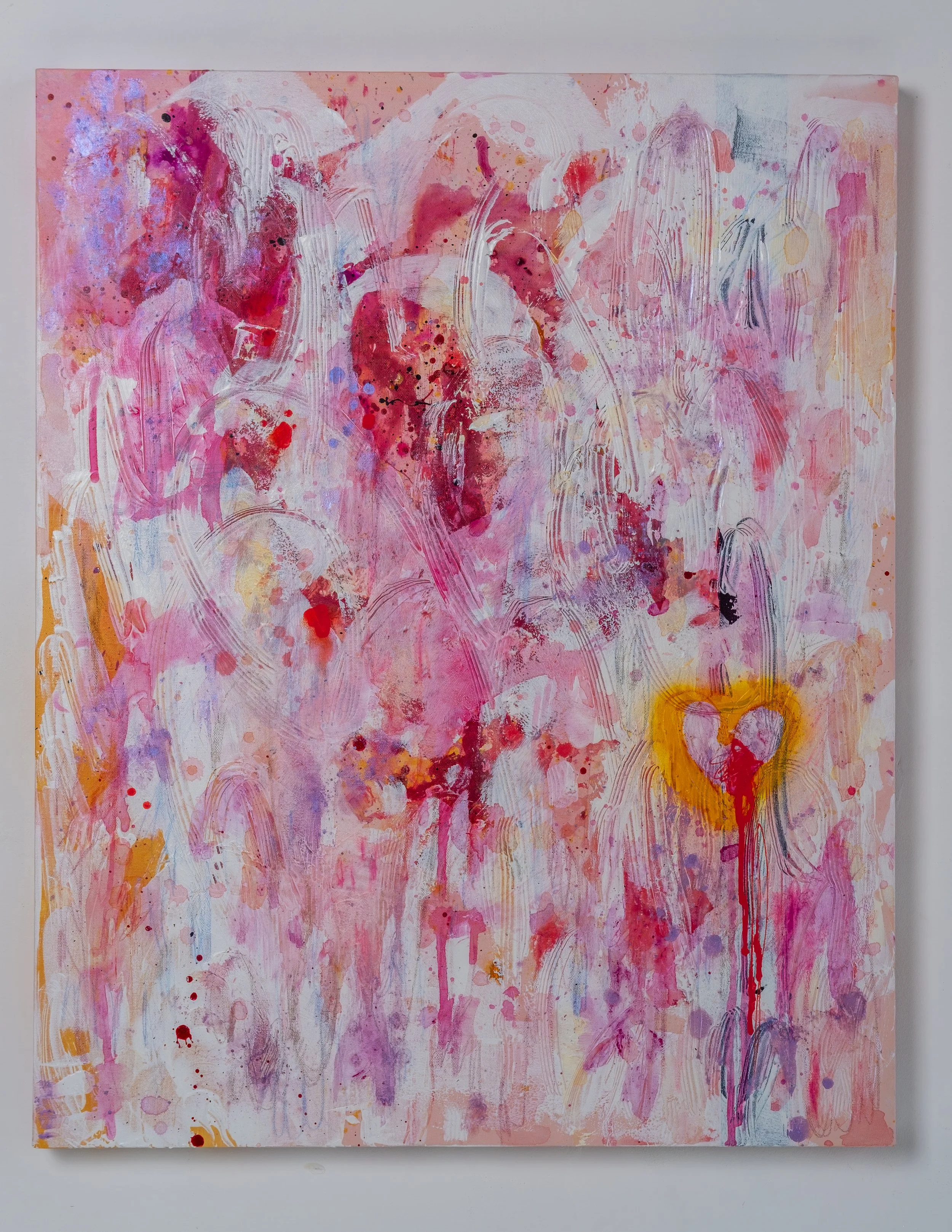 "Some Kind of Love" • Mixed Media 24"x30"