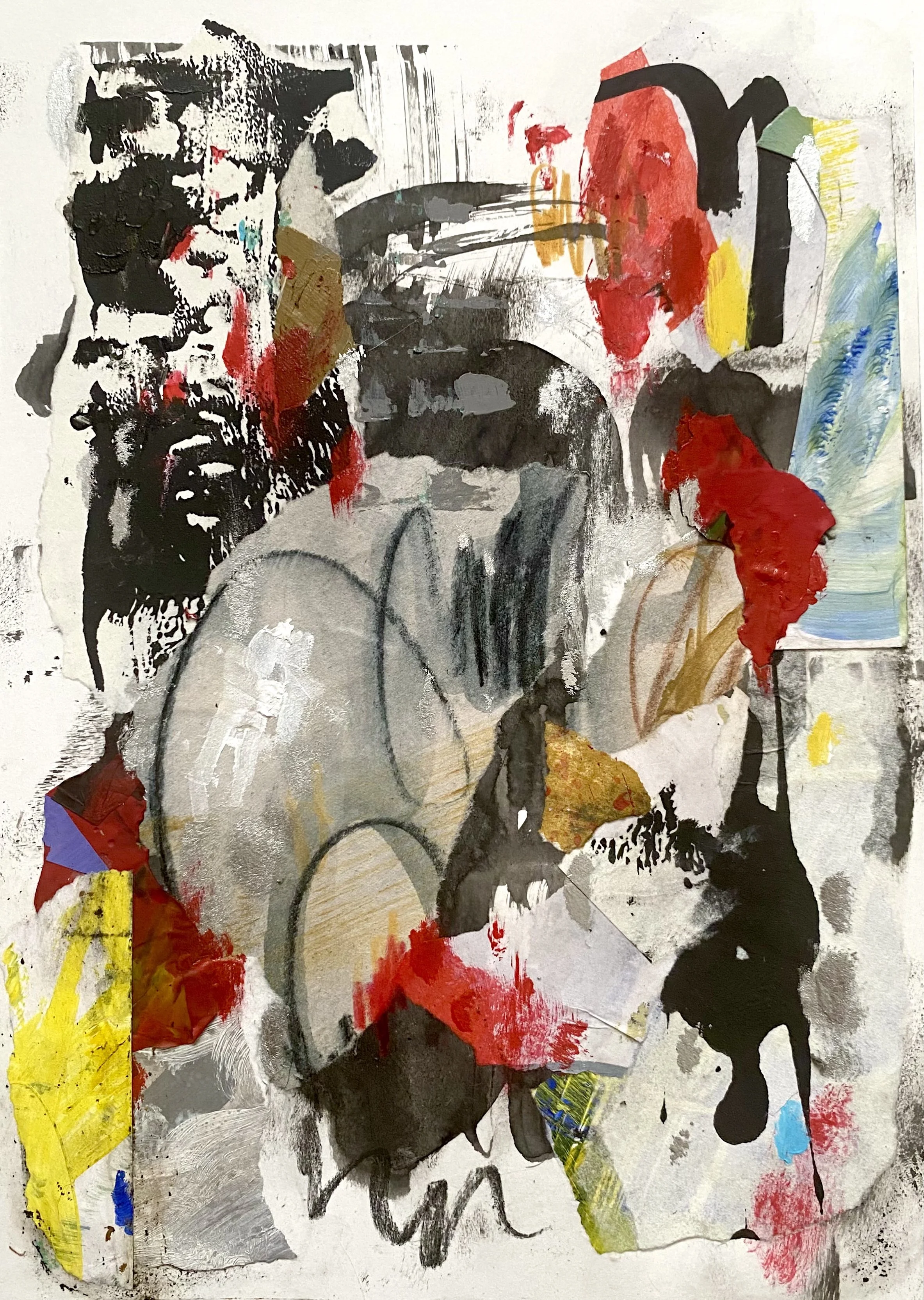 "Shimmer of Hope" • Mixed Media 11"x14"