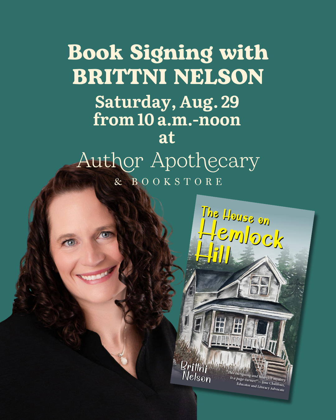 Book Signing with Author Brittni Nelson