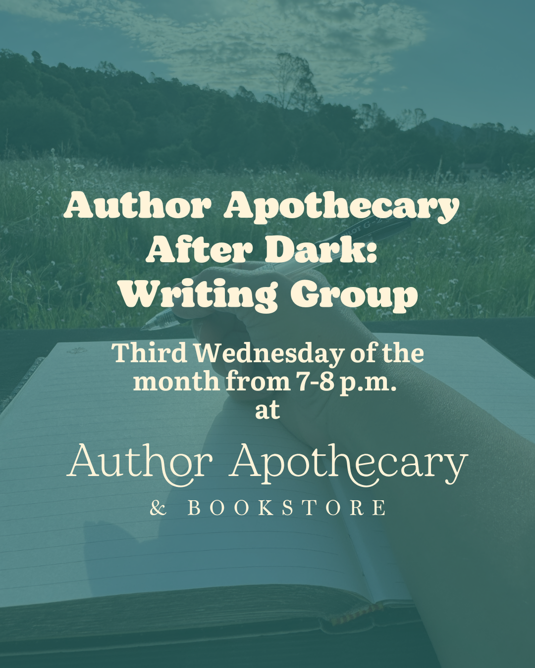 Apothecary After Dark:  Writing Group