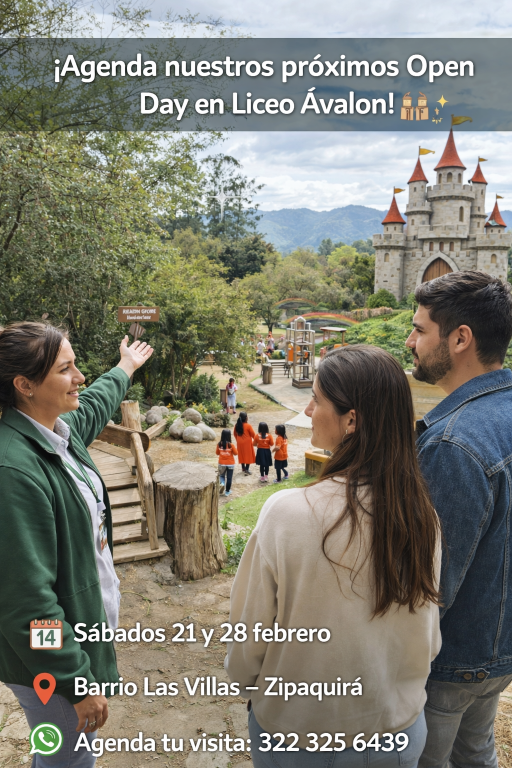 📰 ¡Agenda nuestros próximos Open Day en Liceo Ávalon! 🏰✨