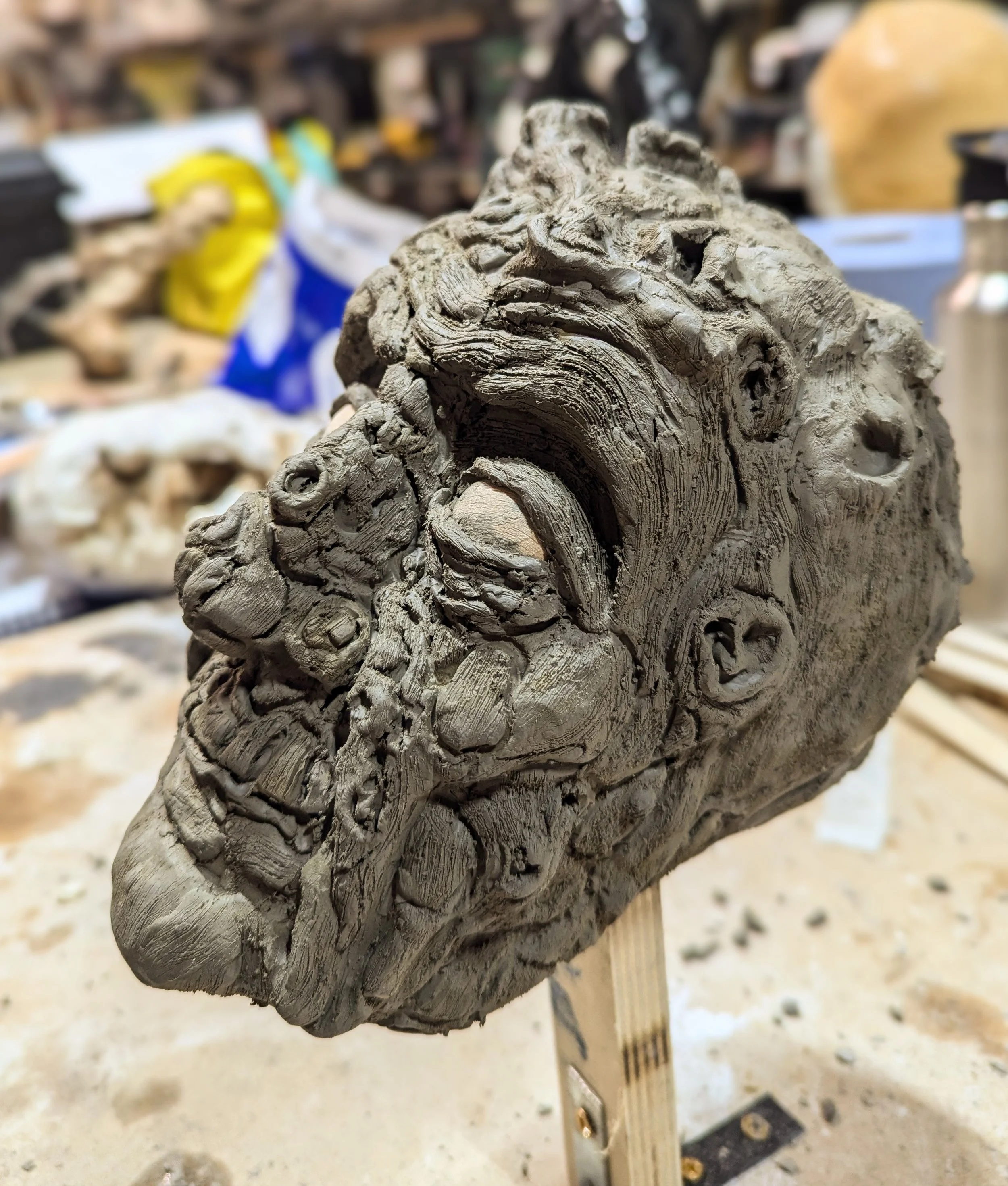 Puppet head 