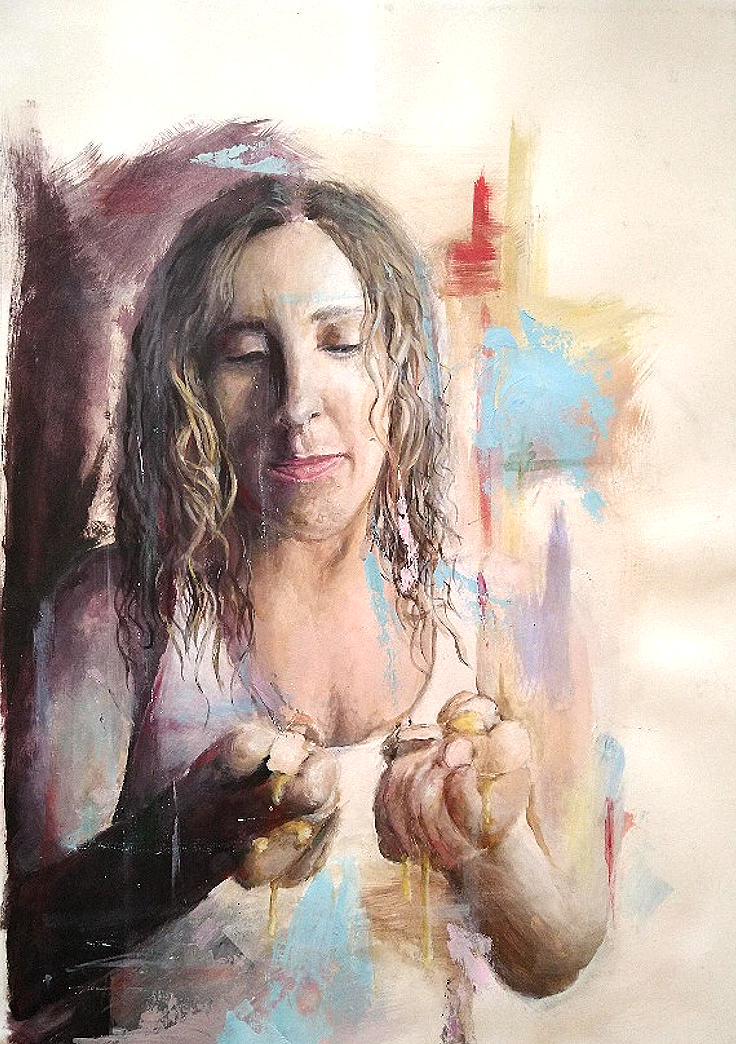 Acrylic on paper 