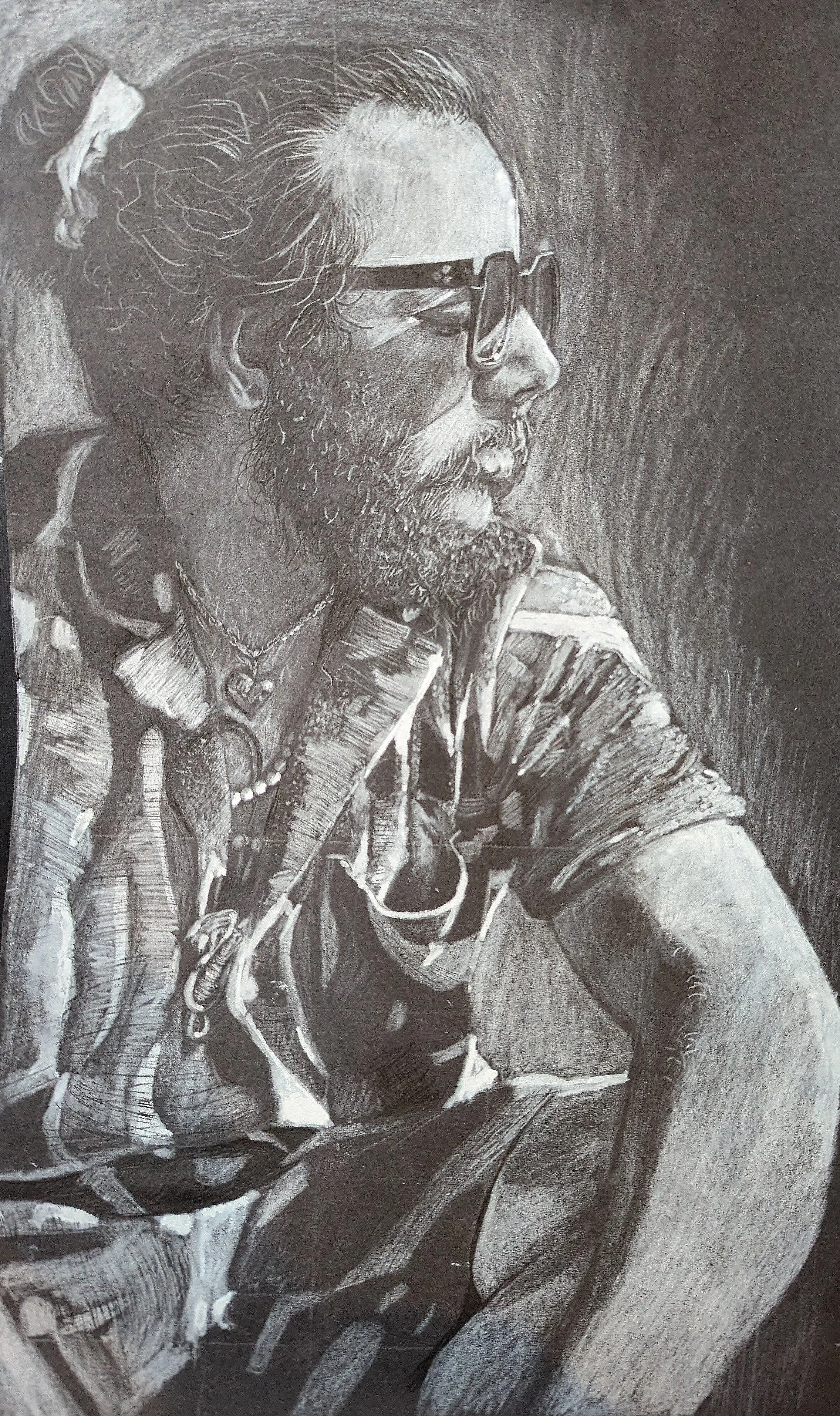 Pencil on paper