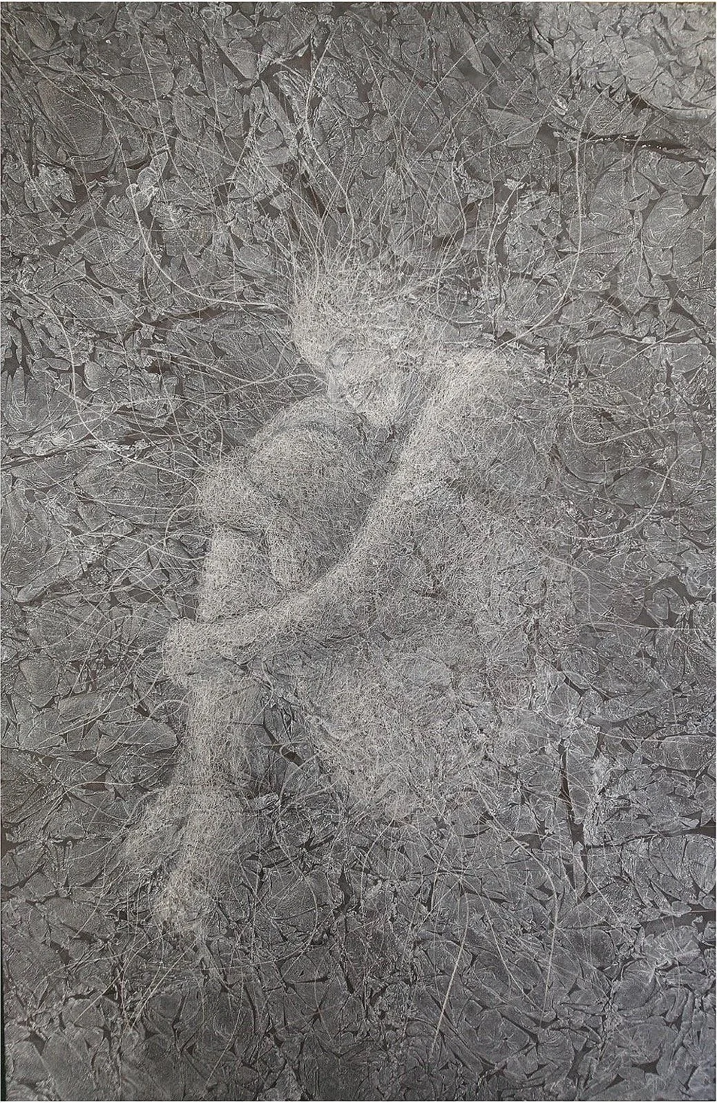 Acrylic and pencil on Canvas