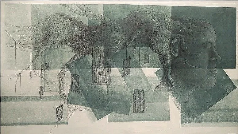 Ink and Pen on catridge paper