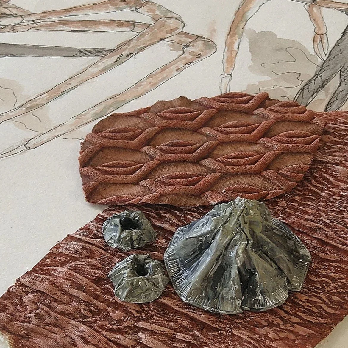 Initial rendering samples