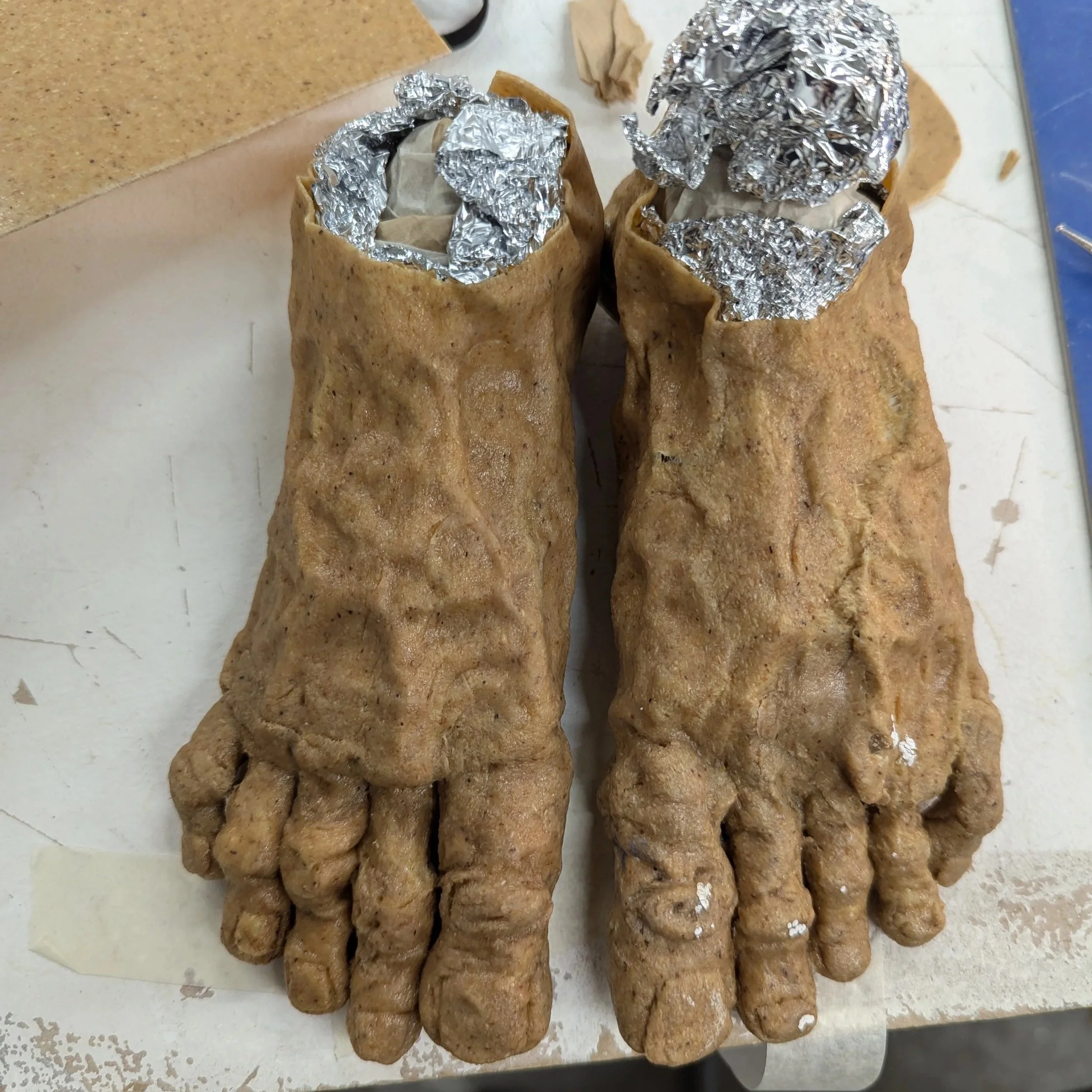 Warbla feet sculpt