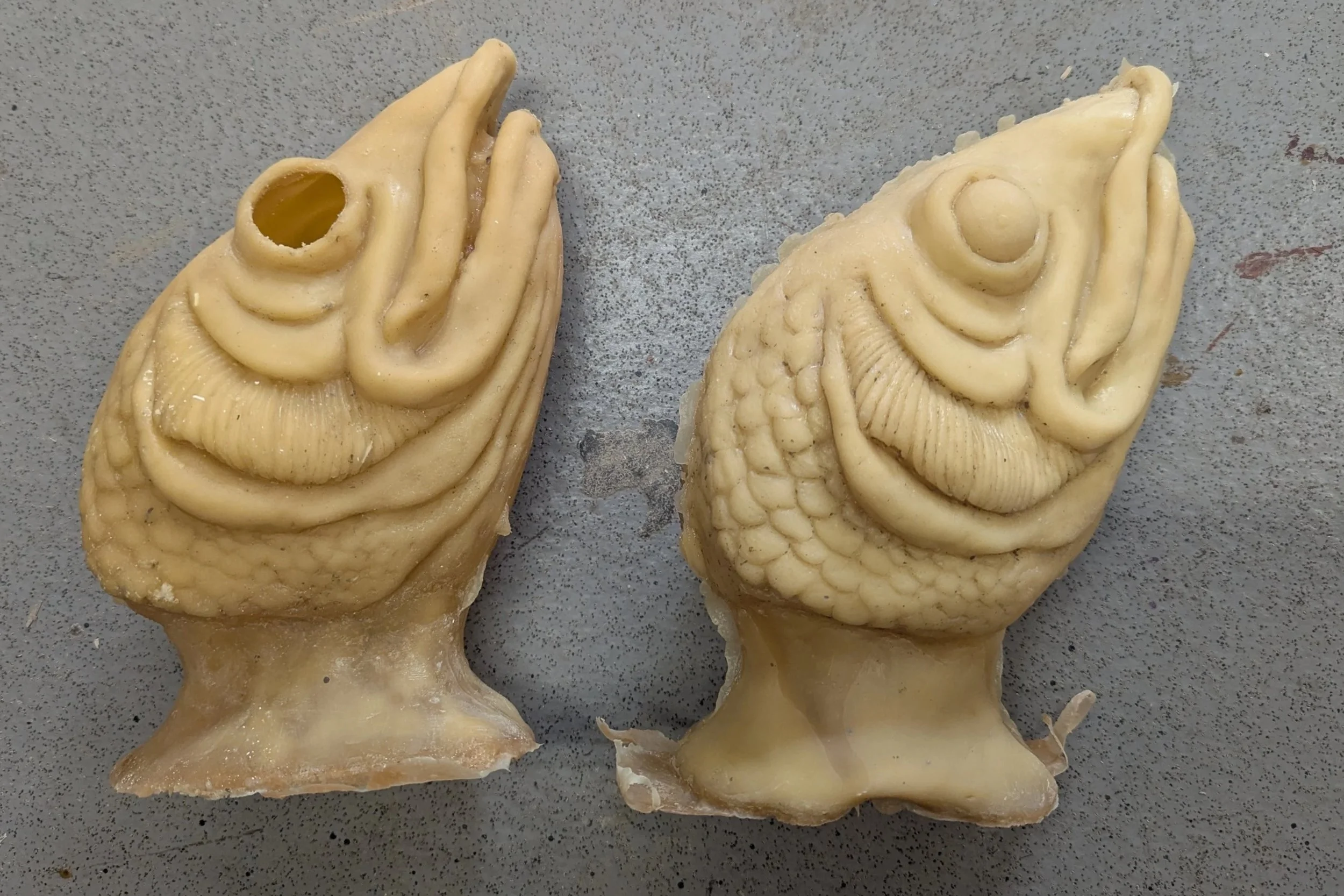 Latex cast