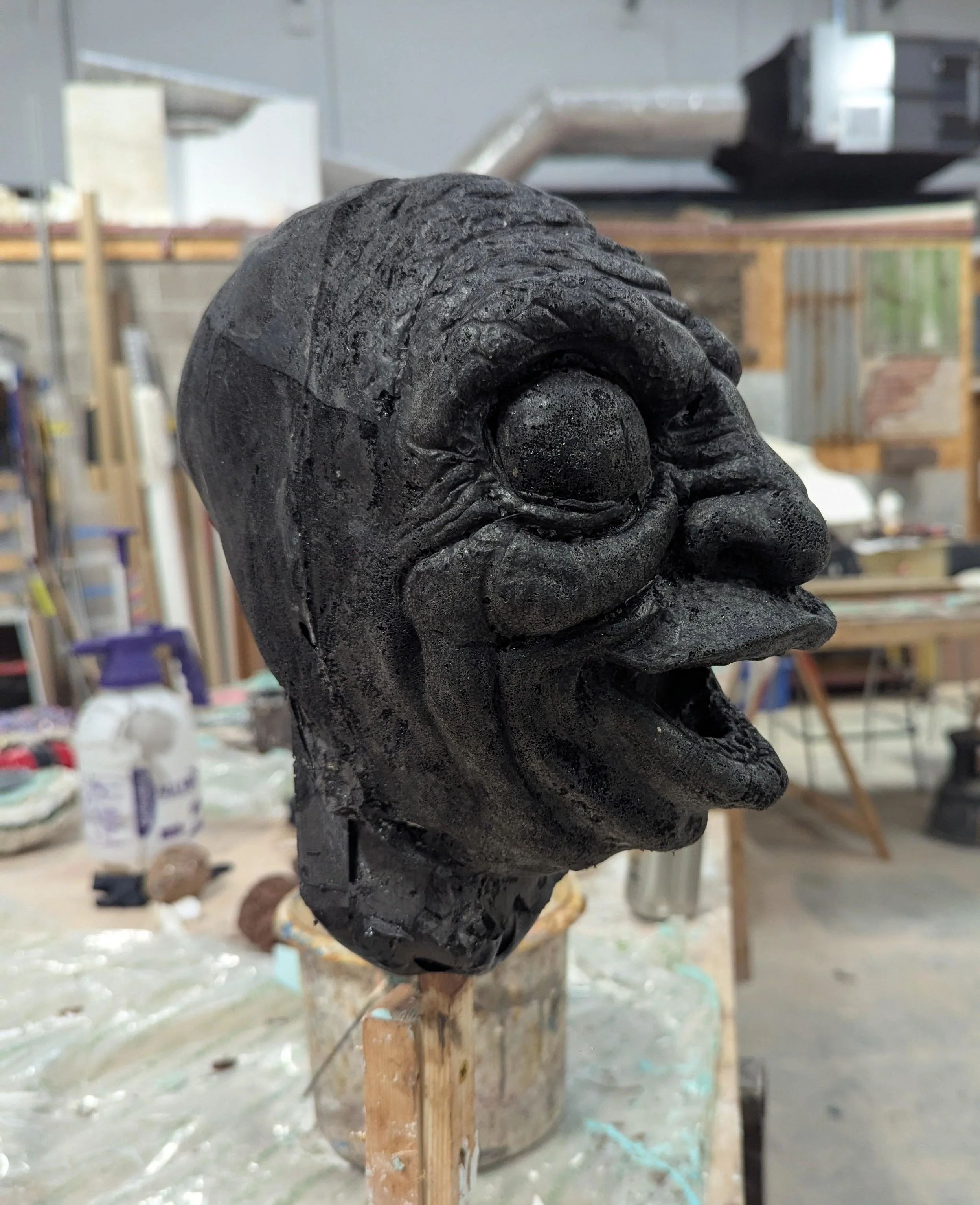 Polyurethane foam cast