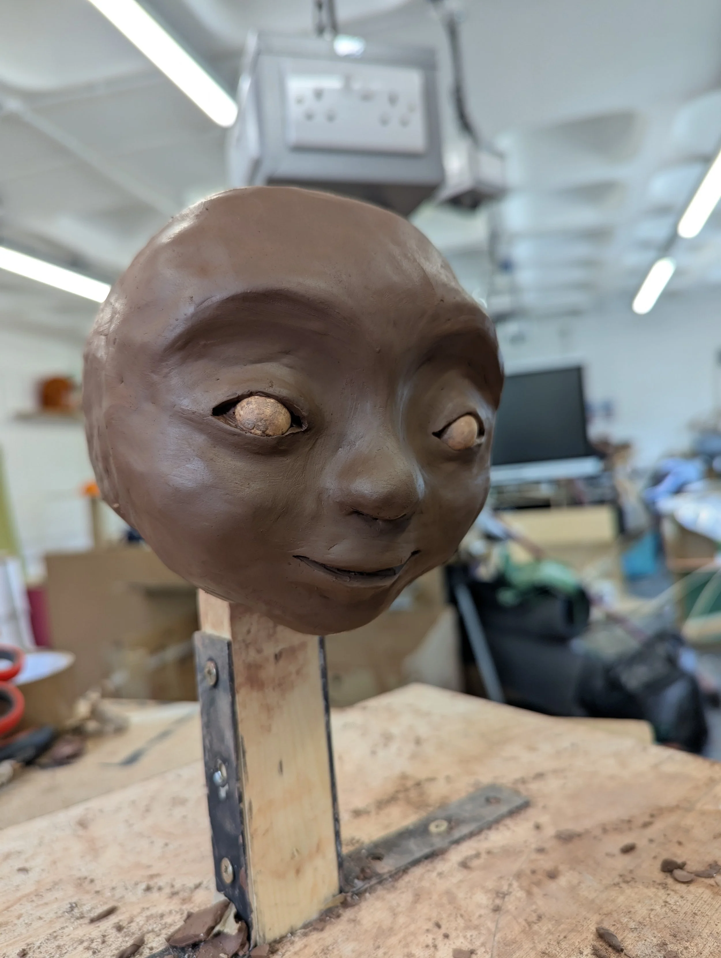 Puppet head- Click image to see full project 