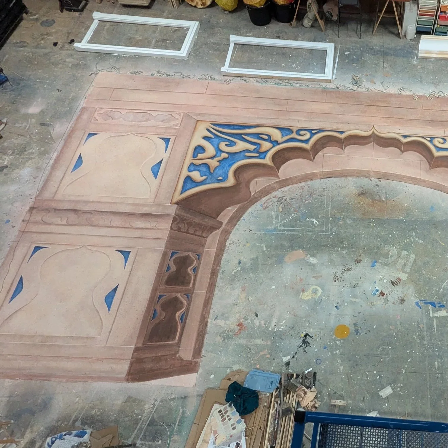 Scenic Skill- Cloth Painting