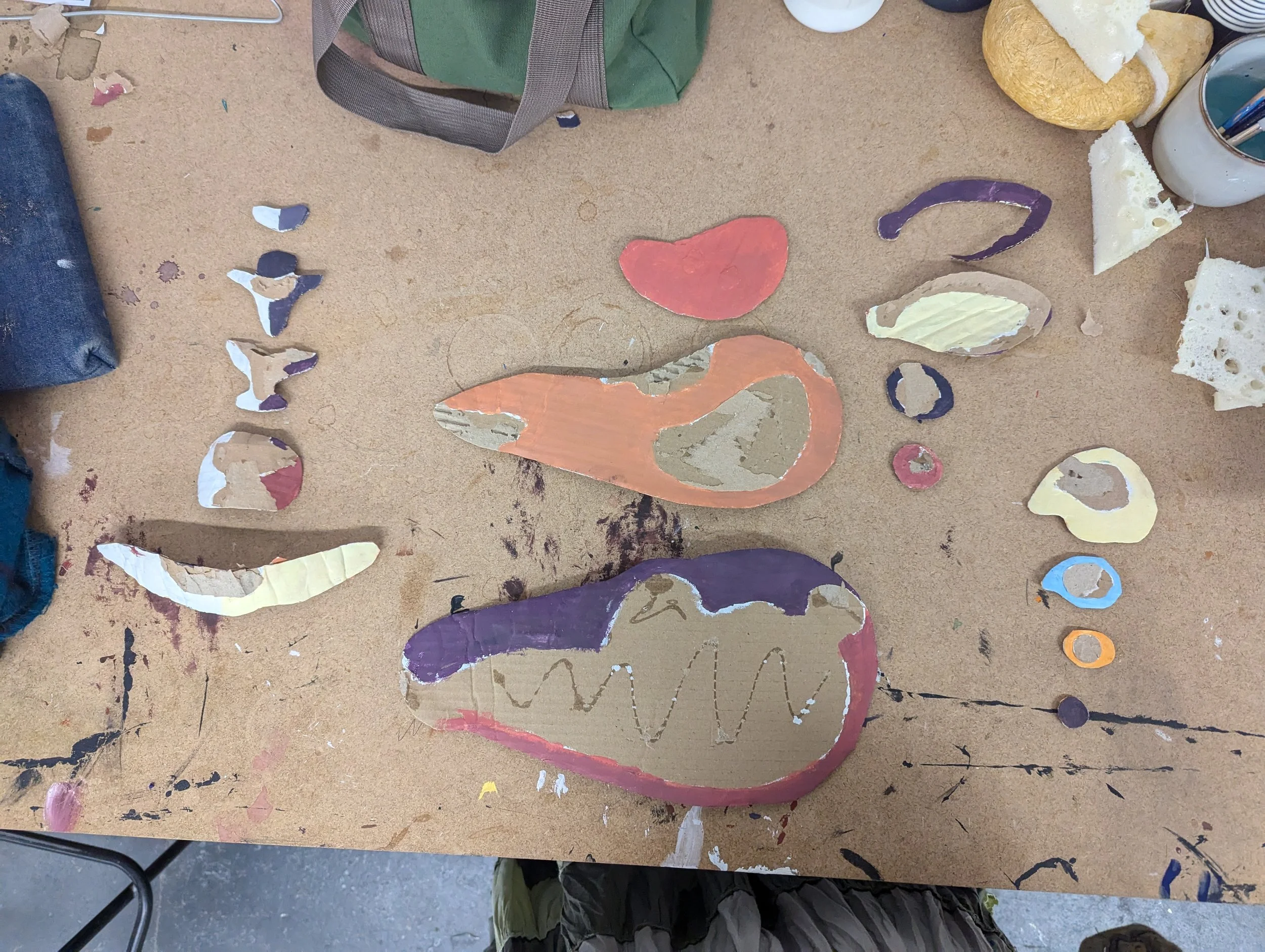 Deer mask pattern 