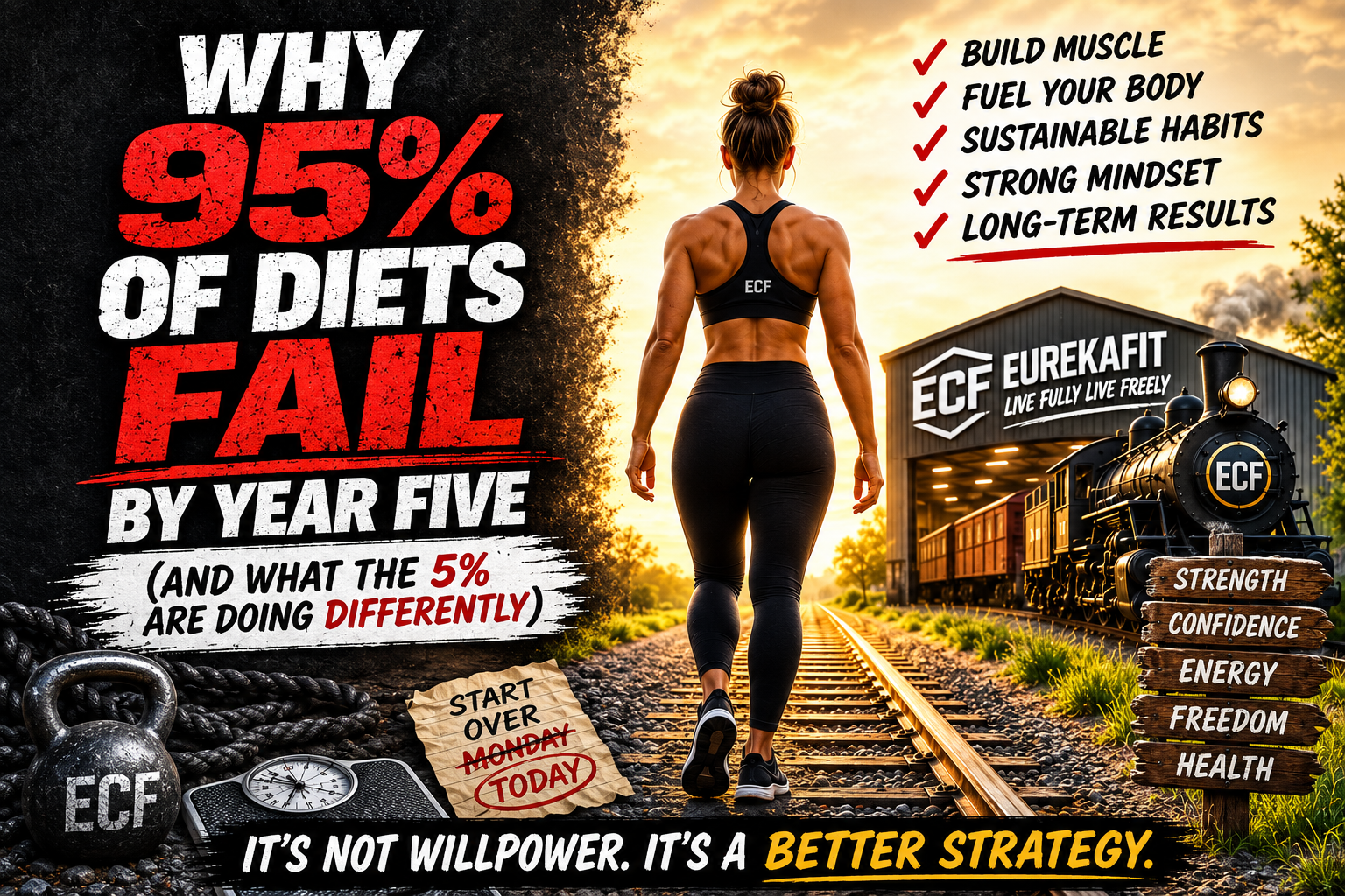 Why 95% of diets fail by year five