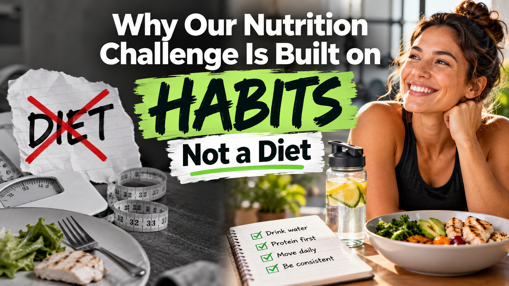 Why Our Nutrition Challenge Is Built on Habits, Not a Diet