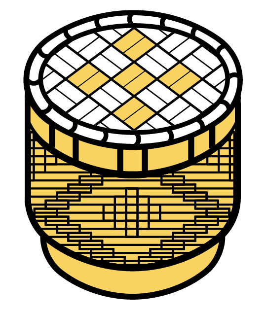 yellow rice container