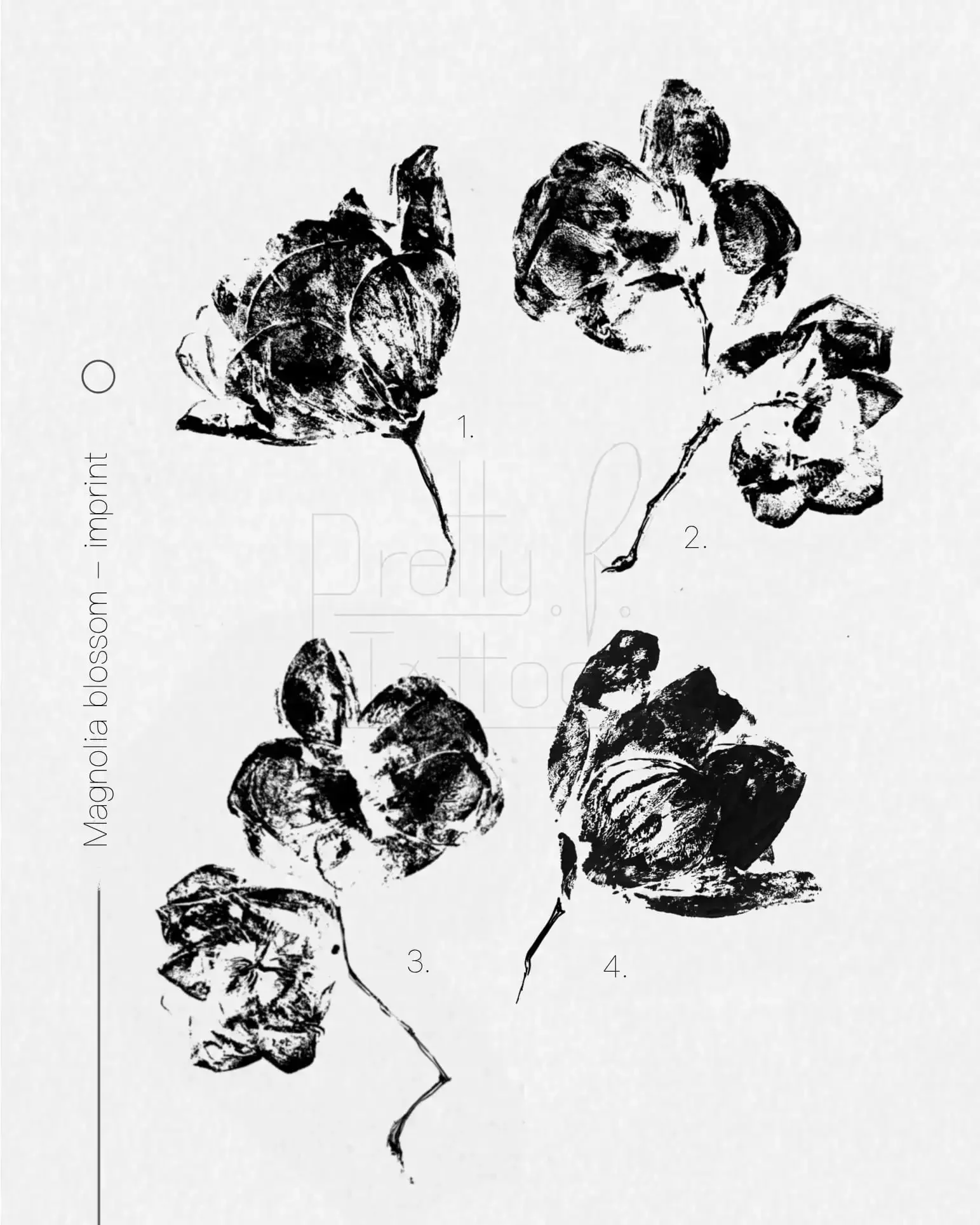 Magnolia Blossom - imprint