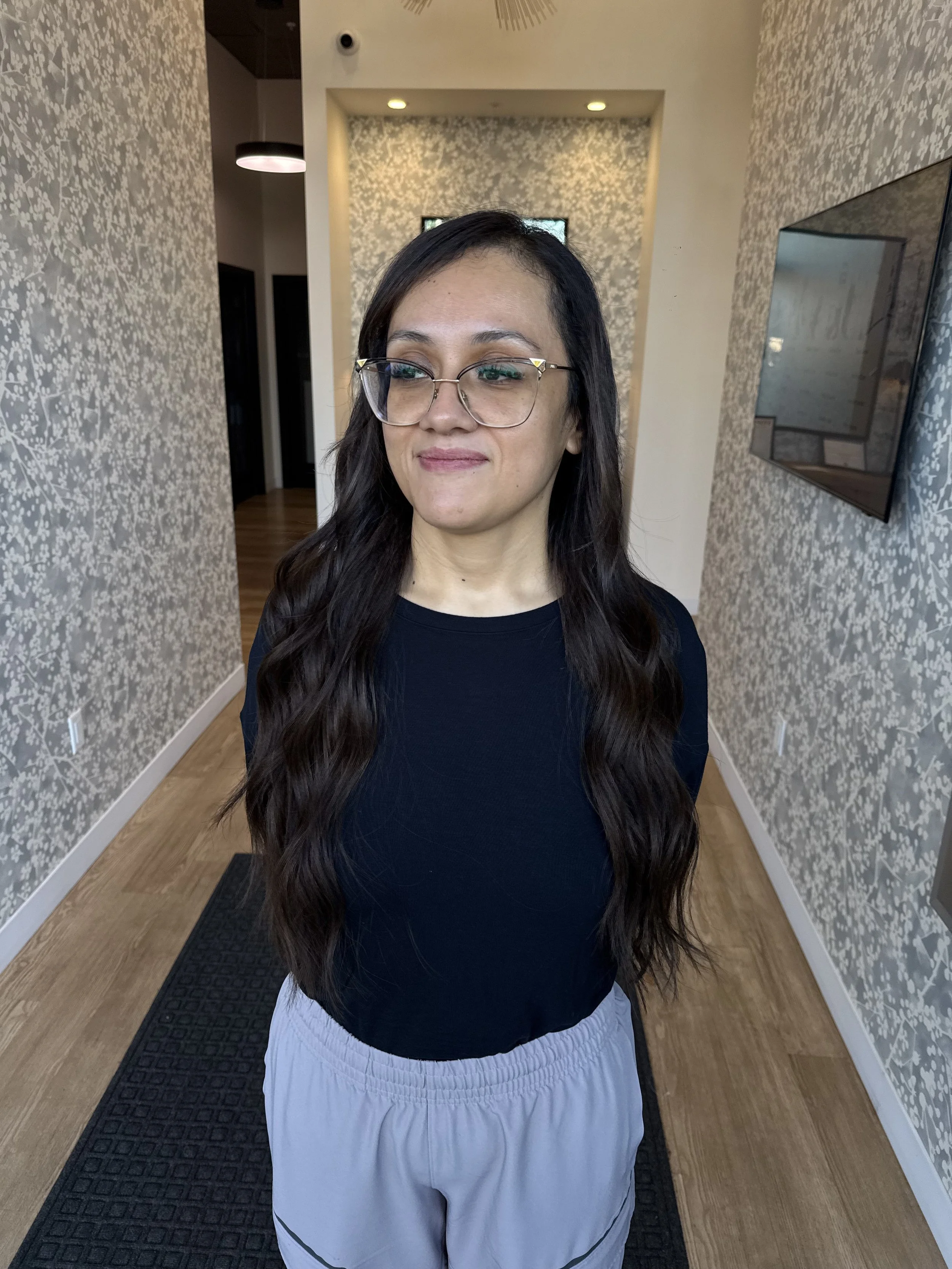 Keratin hair extensions