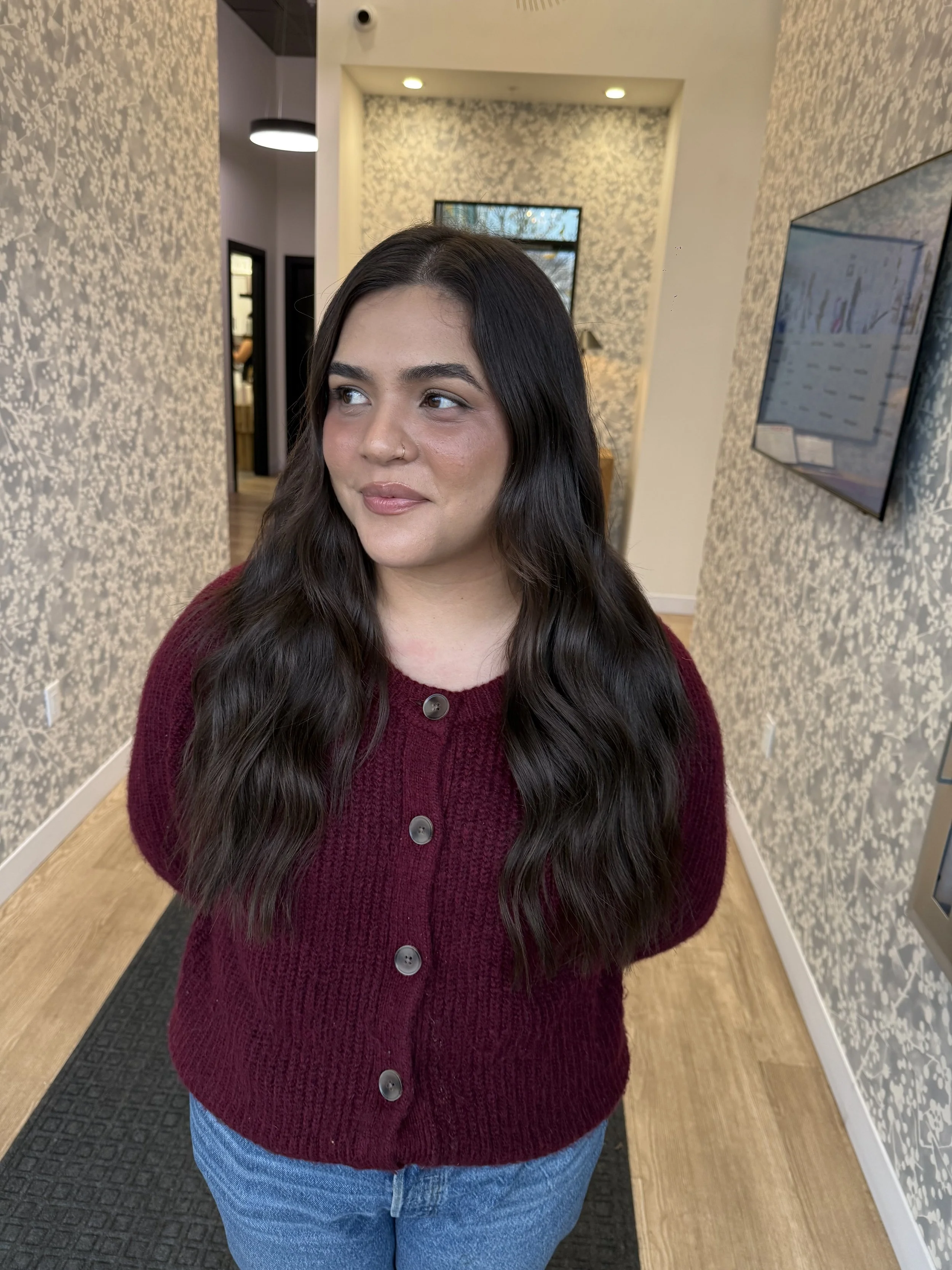 Keratin hair extensions