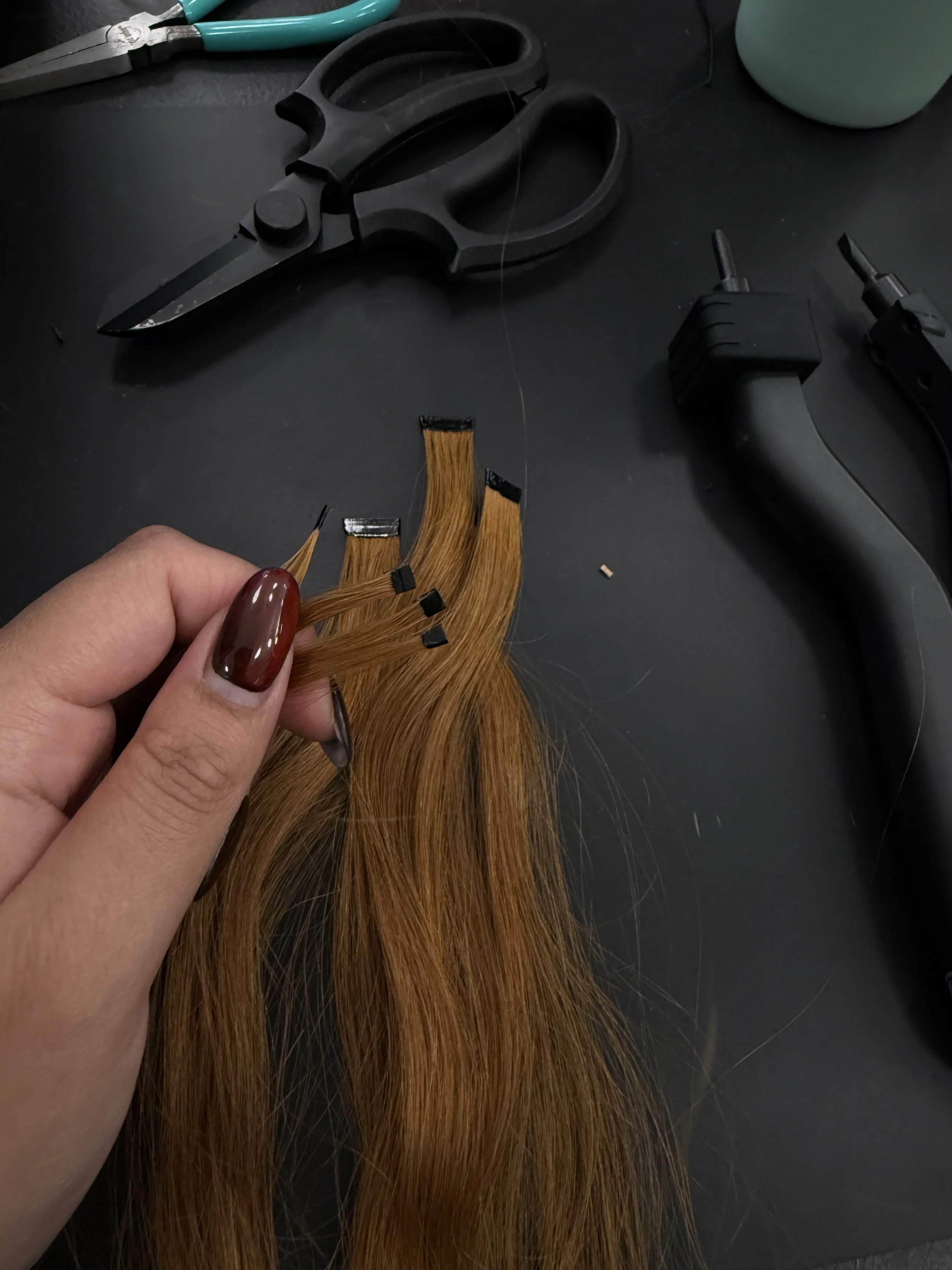 Custom hair extensions