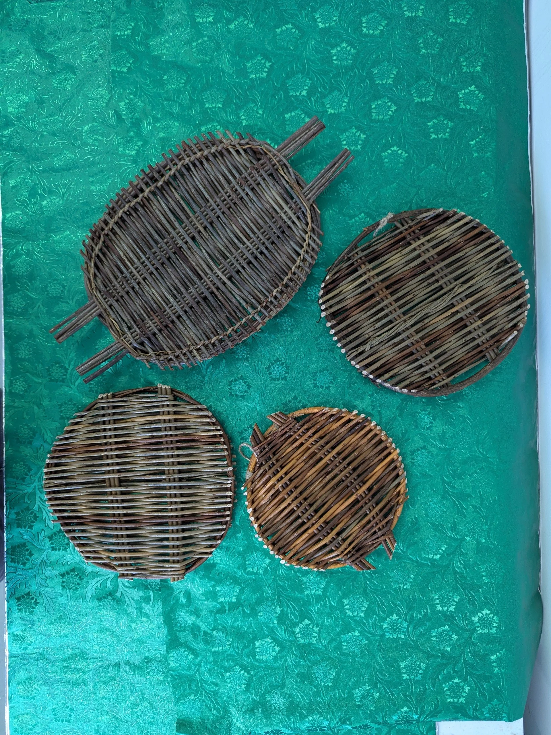 Set of trivets by Wendling Willows Basketry Berkshire mountains.jpg