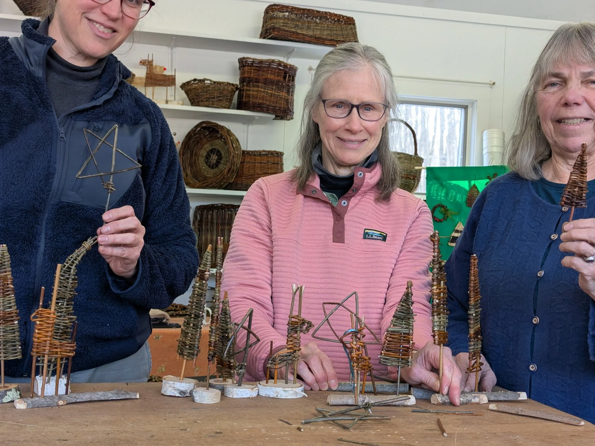 Christmas Ornament Wendling Willows Willow Workshops Williamstown, Massachusetts