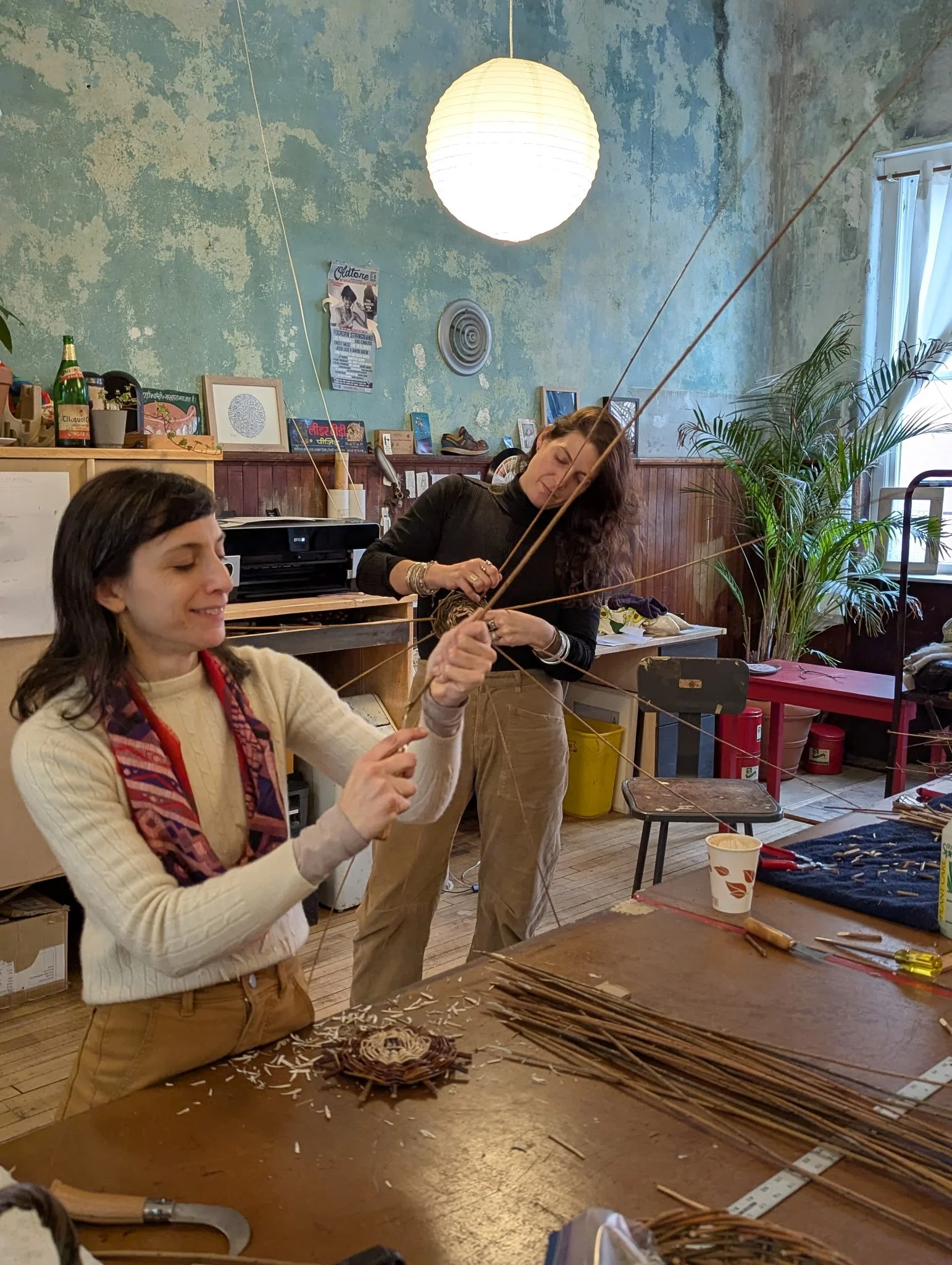 Willow Workshop Williamstown MA students at work