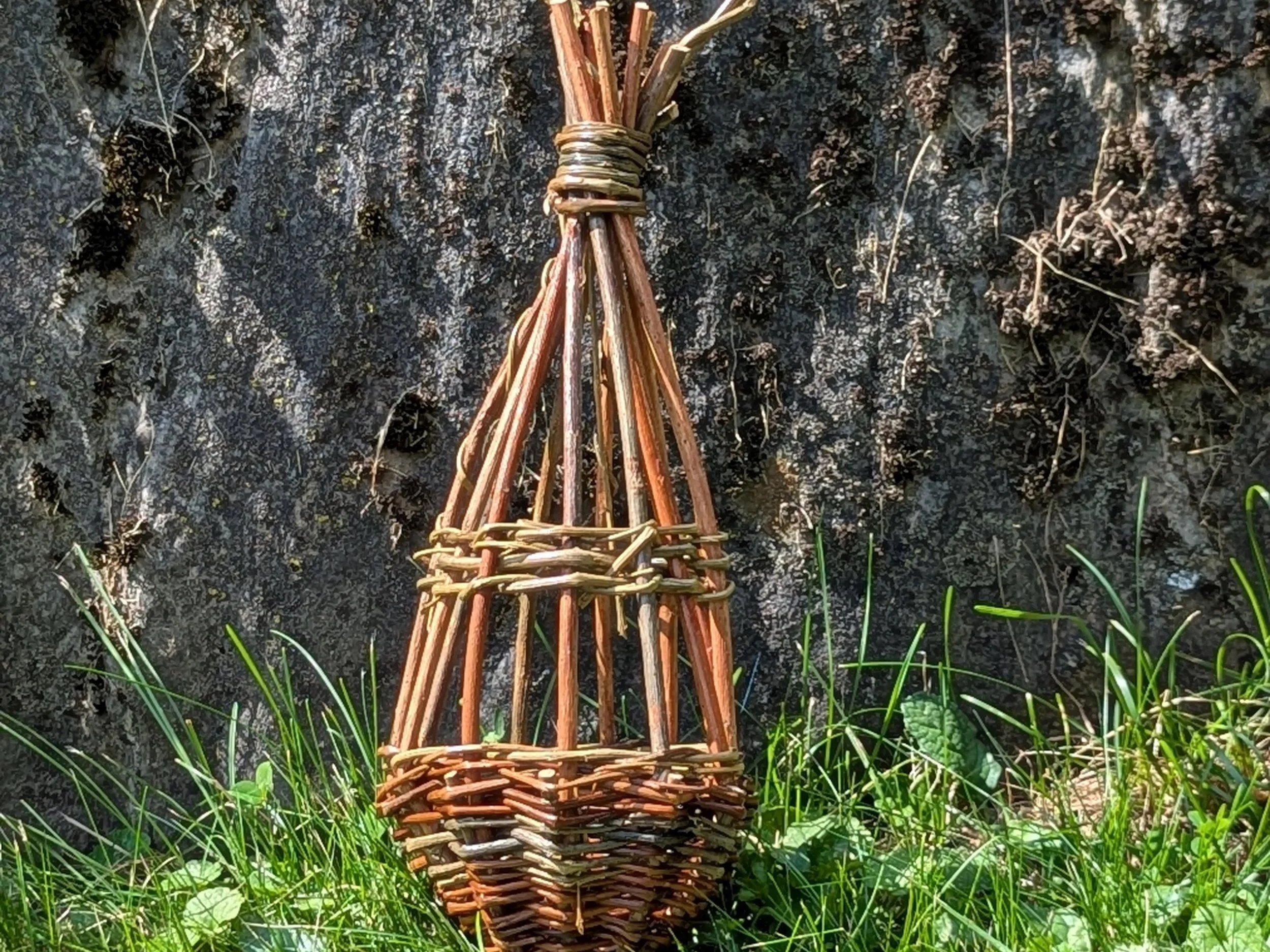 Bird Feeders by Wendling Willows Basketry Williamstown MA
