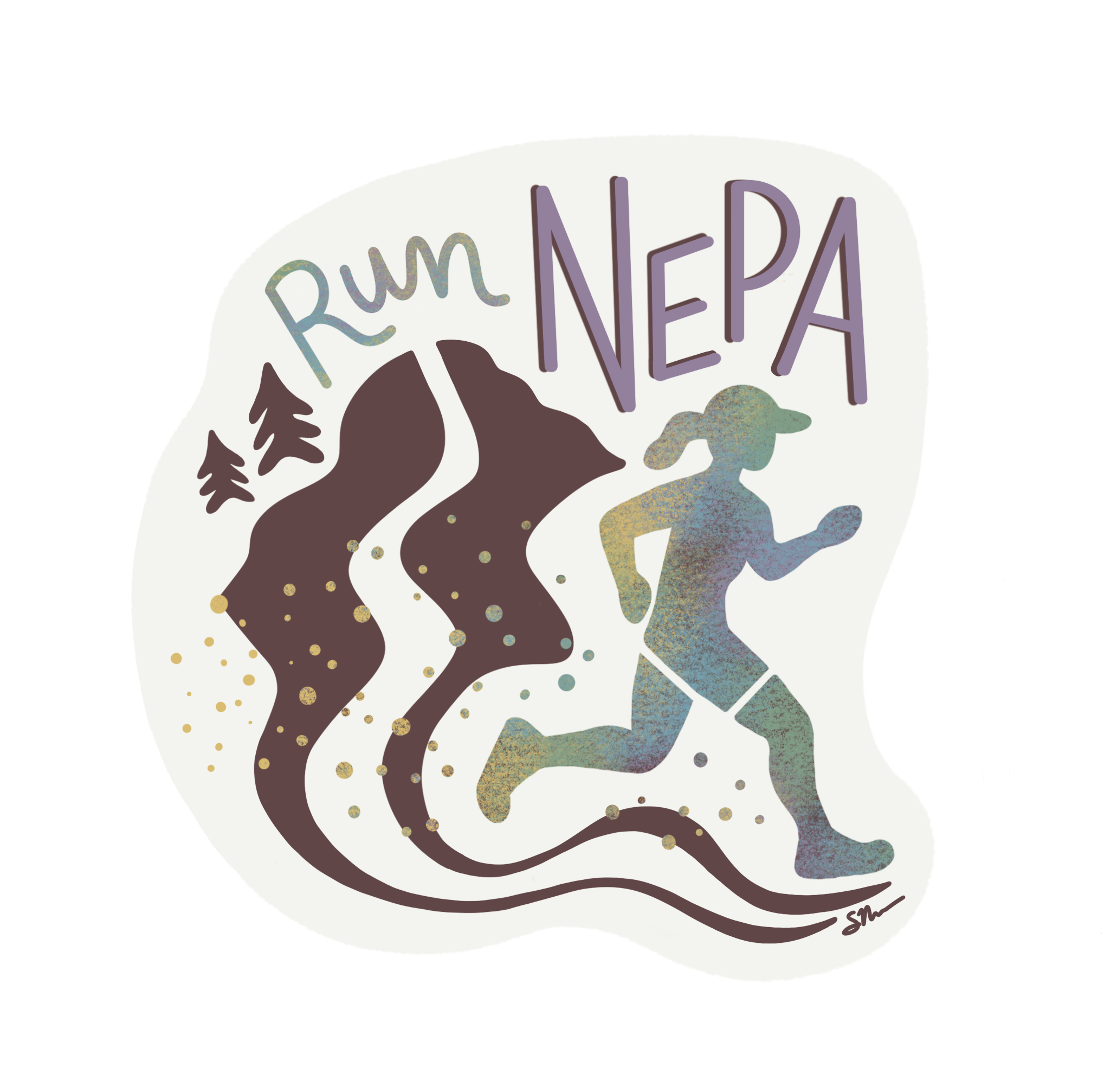 I am so lucky to have access to a region with great running routes.