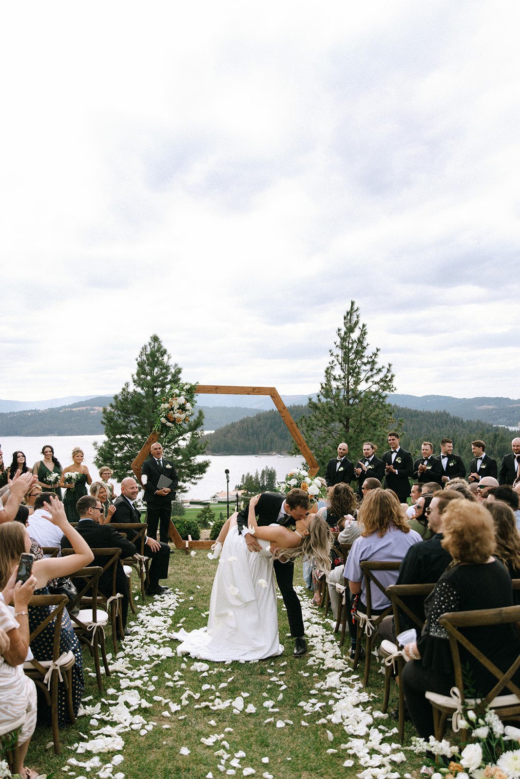 Coeur d'Alene Wedding ceremony